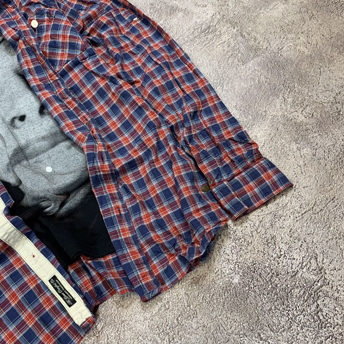 Vintage Vintage 90s Grunge Plaid Shirt Graphic Print Oversized XL Size US XL / EU 56 / 4 - 3 Thumbnail