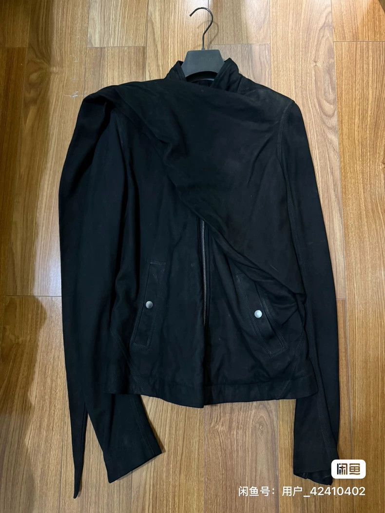 Rick Owens Rick Owens Suede Ribbon Jacket Size US M / EU 48-50 / 2 - 2 Thumbnail
