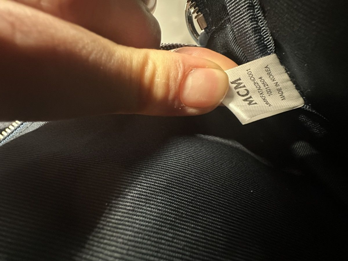 MCM MCM AREN MULTI BACKPACK DENIM Size ONE SIZE - 13 Thumbnail