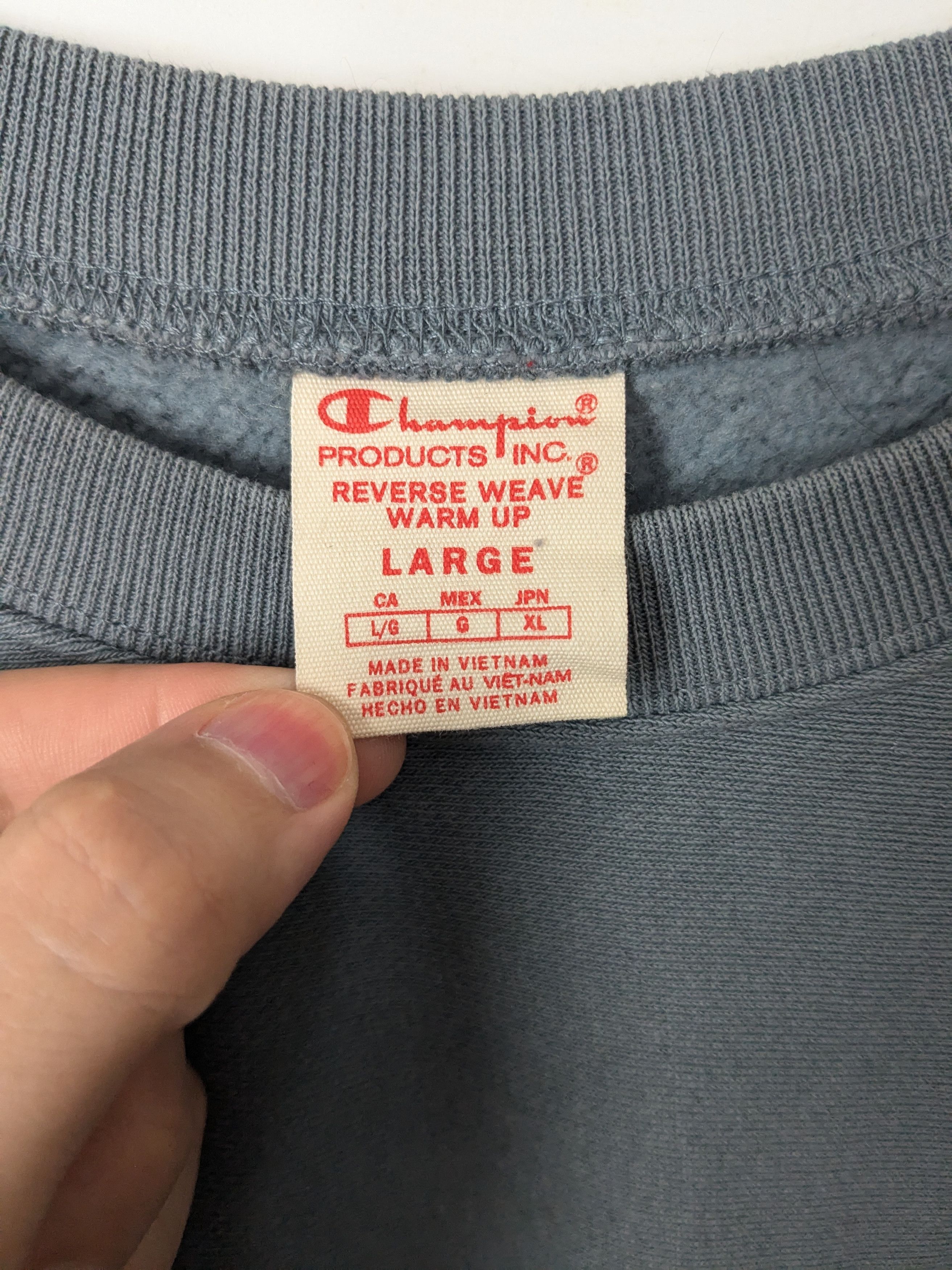 Champion Reverse weave crewneck Size US L / EU 52-54 / 3 - 4 Thumbnail