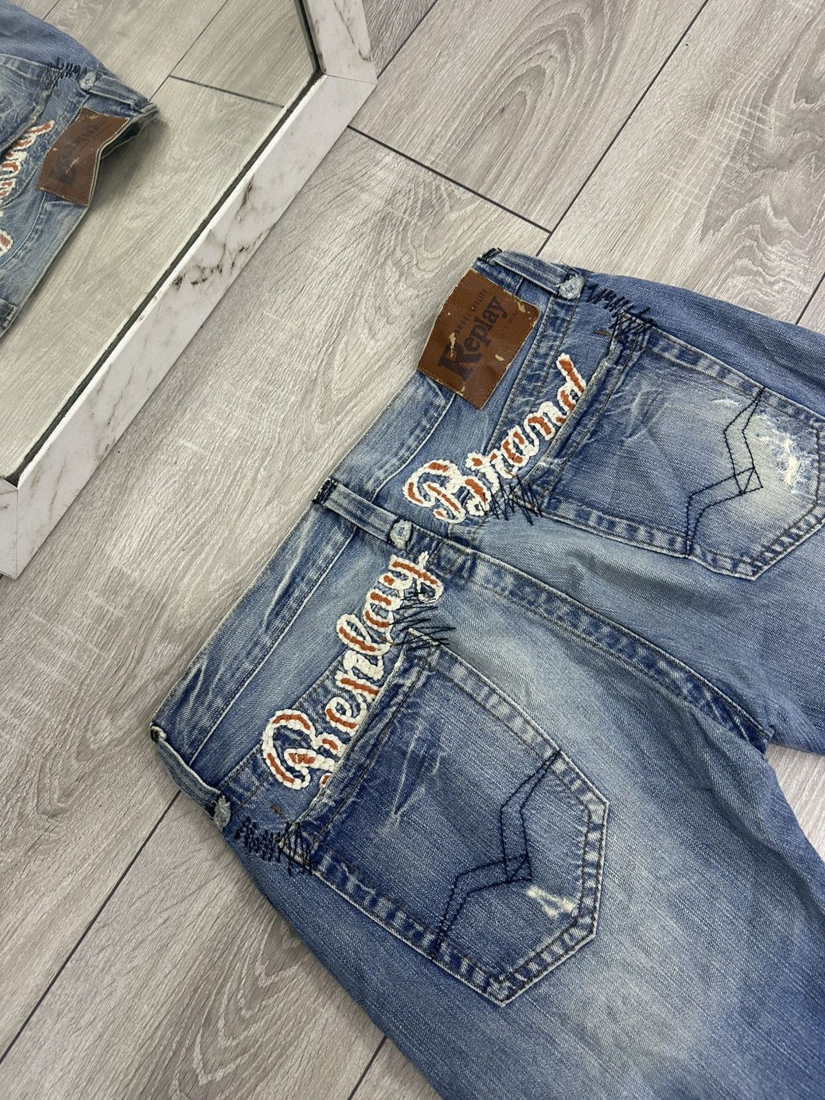 Hysteric Glamour Replay Y2K Flared Bootcut Hysteric Glamour Style Jeans Size US 34 / EU 50 - 8 Thumbnail