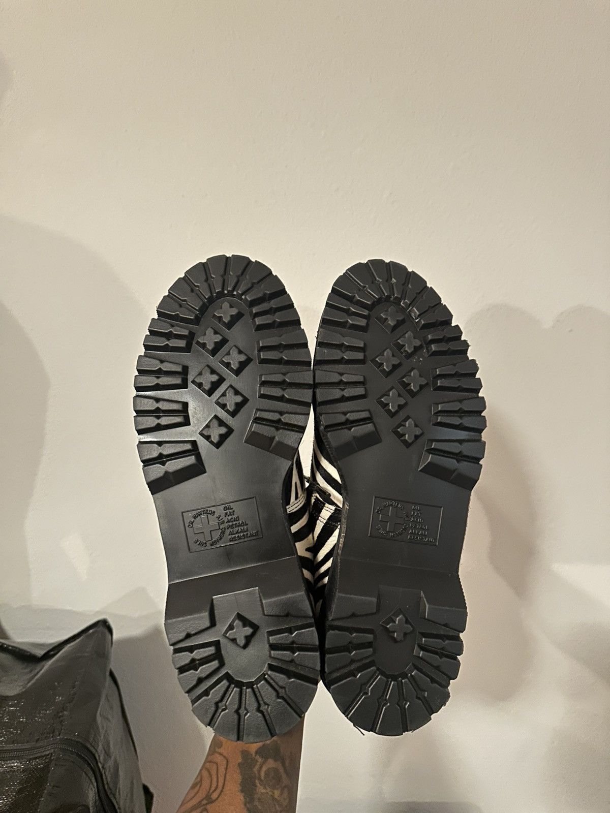 Dr. Martens × Supreme Supreme x doc martens (zebra pony hair color way) Size US 9 / EU 42 - 3 Thumbnail