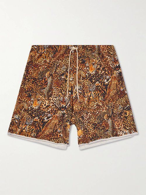 image of Celine O1Bcso1Str0124 2Z263437S.19Le Short In Leopard, Men's (Size 30)