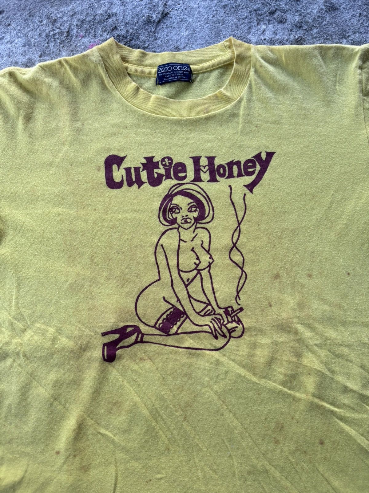 Vintage Vintage Cutie Honey Tshirt Size US M / EU 48-50 / 2 - 2 Thumbnail