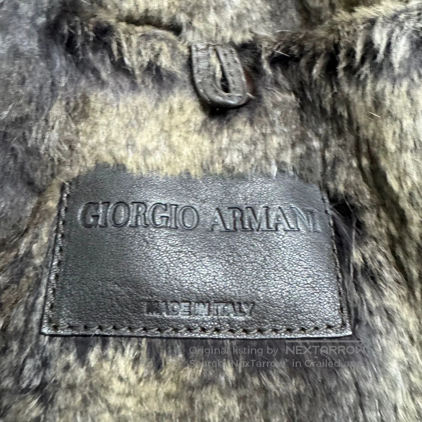 Giorgio Armani Green Faux Fur Lined Hooded Coat with Belt Size M. Size US M / EU 48-50 / 2 - 2 Thumbnail