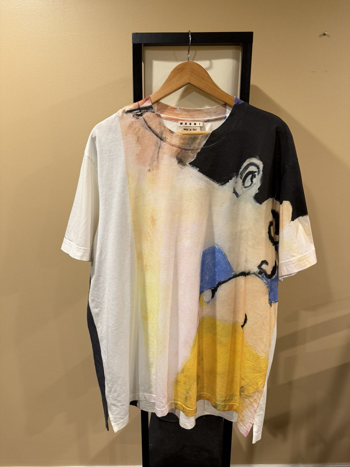 Marni Marni x Betsy Podlach Art Collab Tie Dye White SS T-Shirt Size US XL / EU 56 / 4 - 15 Thumbnail