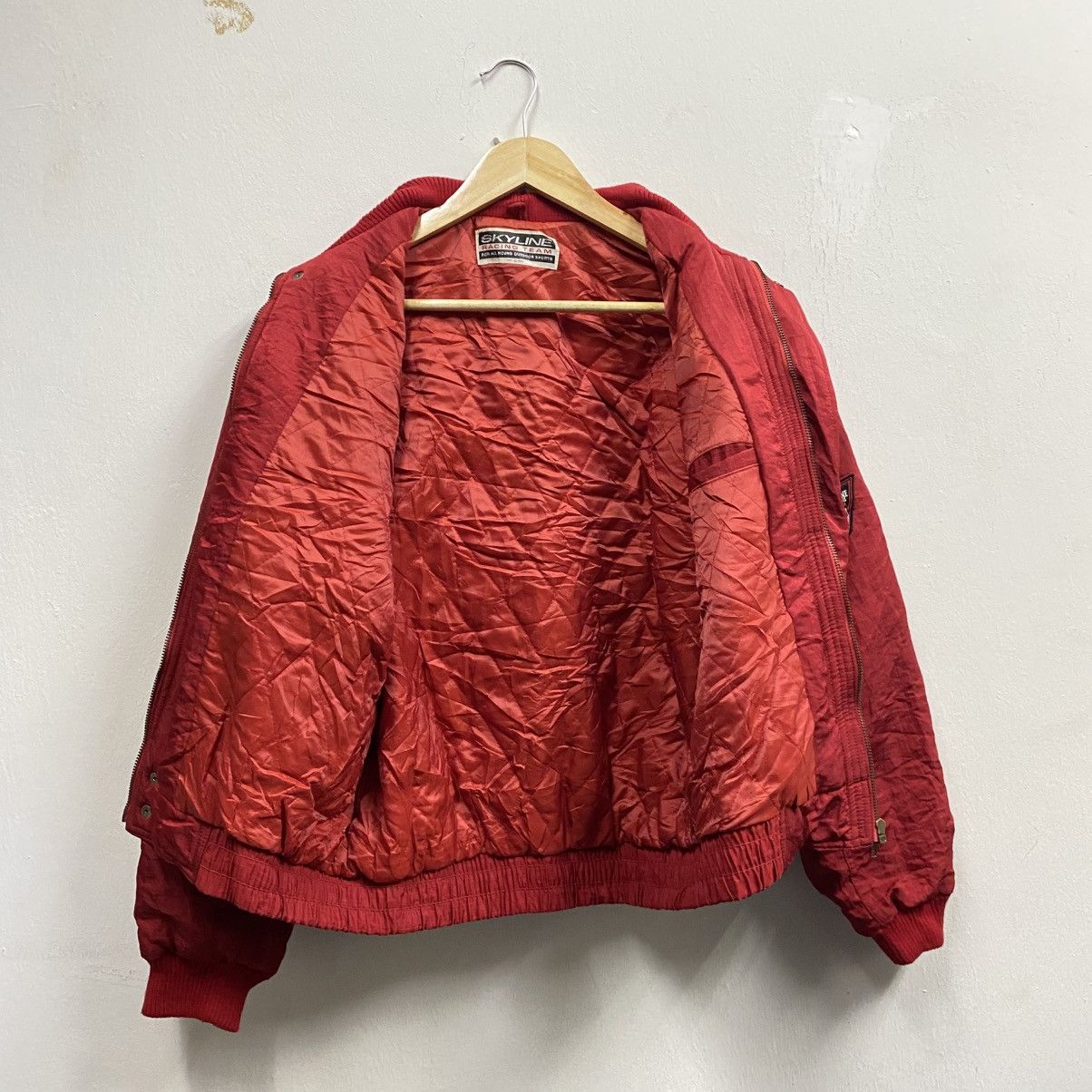 Vintage Very rare! Vintage Nissan: 90s Skyline Racing Team Jacket Size US L / EU 52-54 / 3 - 3 Thumbnail