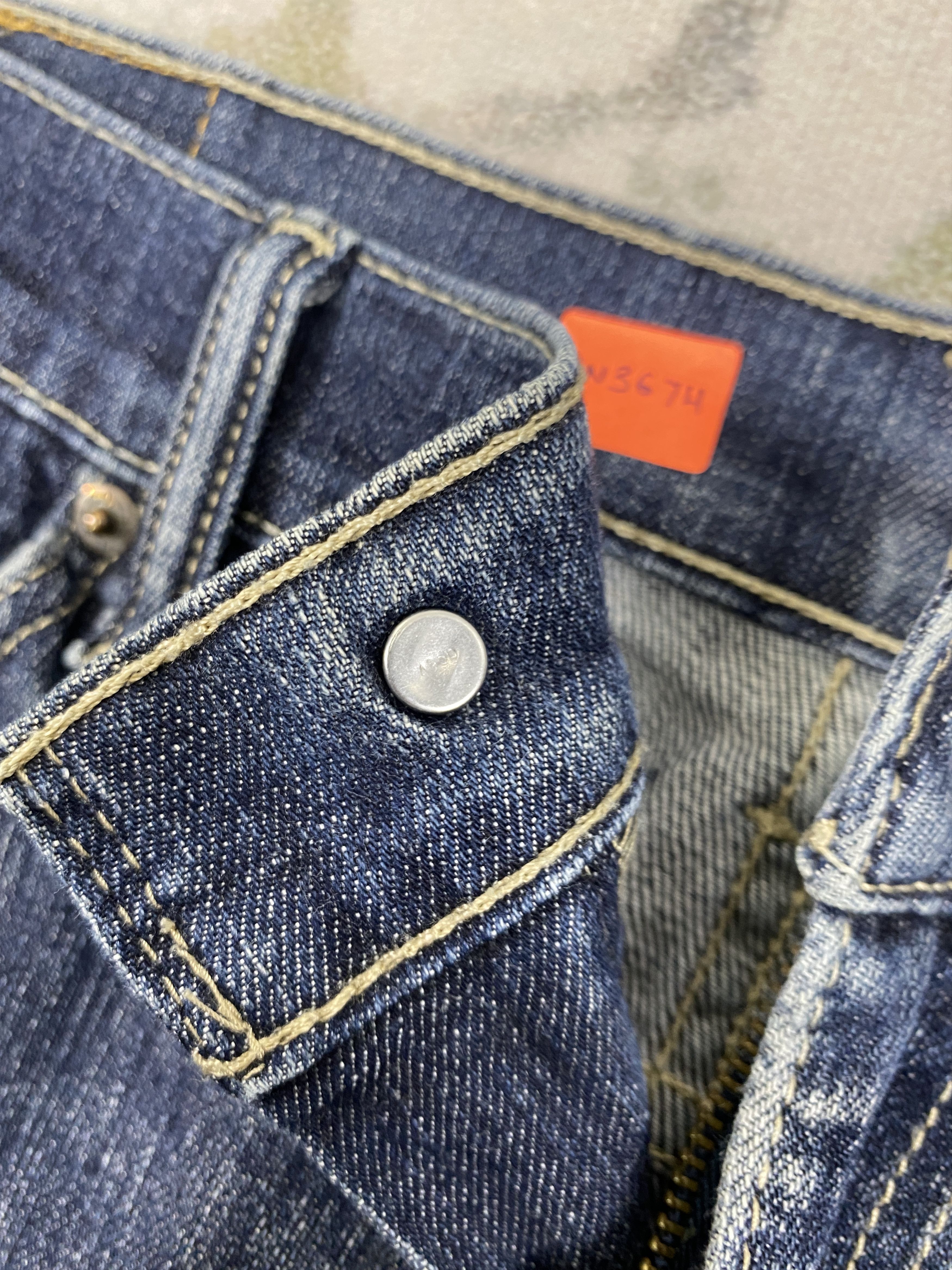 Levi's Faded Blue Vintage Levi's 508 Jeans 34x28 Denim- JN3674 Size US 34 / EU 50 - 6 Thumbnail