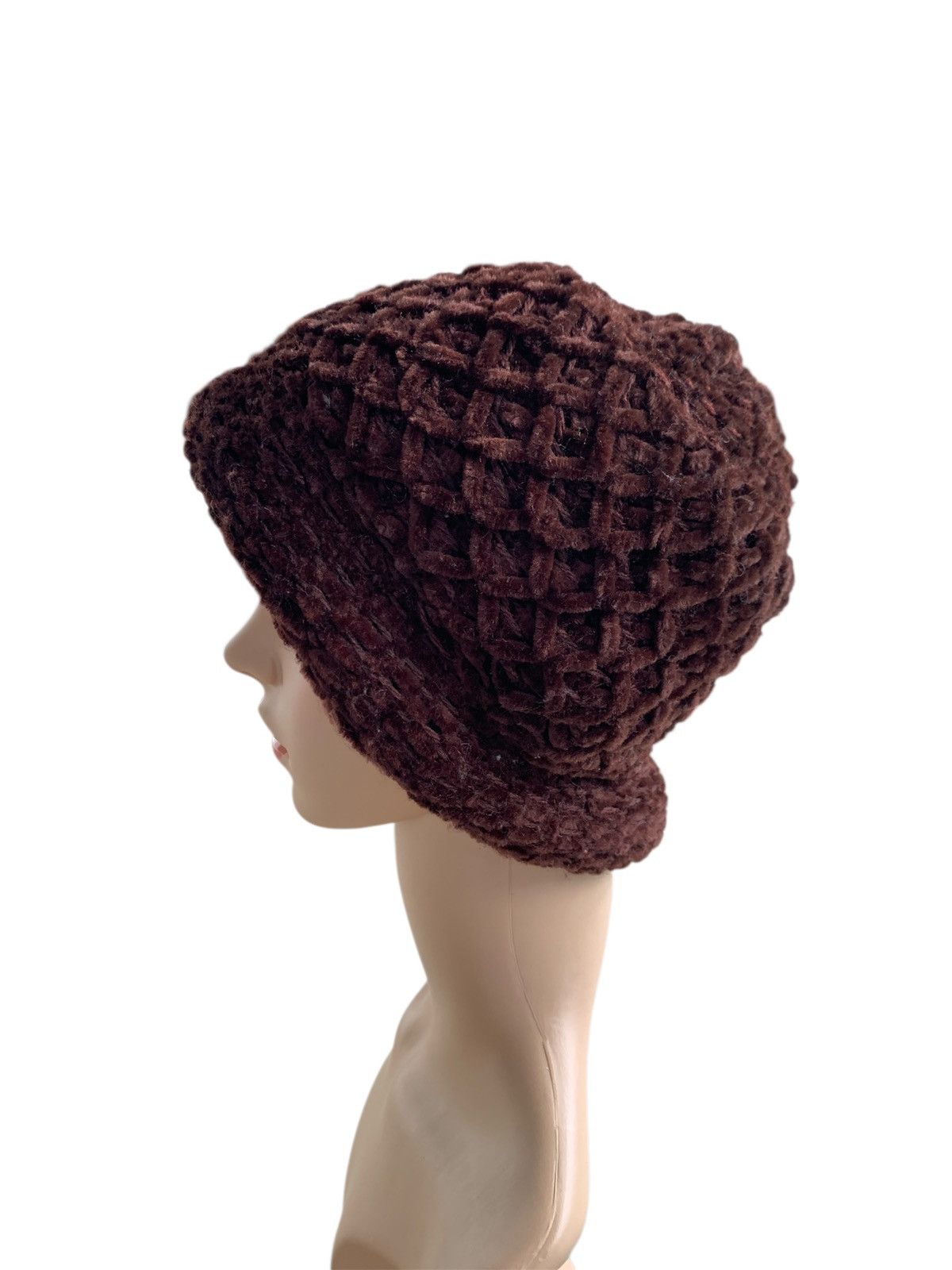 Handmade × Japanese Brand × Vintage RATE HANDMADE KNITTED BEANIE Size ONE SIZE - 6 Thumbnail