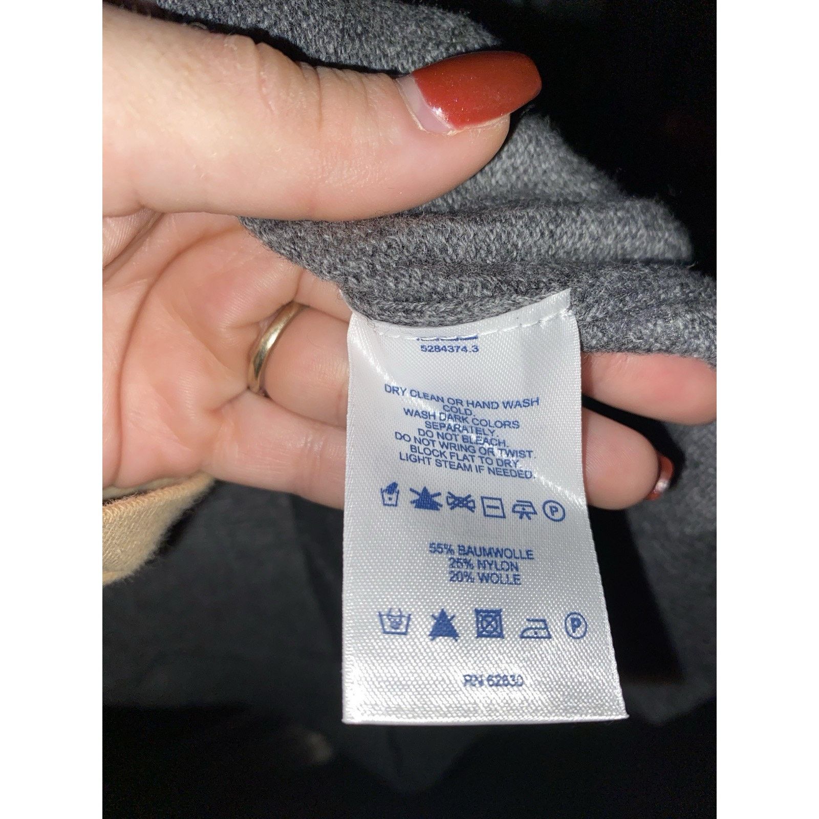 Lands' End Lands’ End Gray Turtleneck Sweater XL 18-20 Size XL / US 12-14 / IT 48-50 - 4 Thumbnail