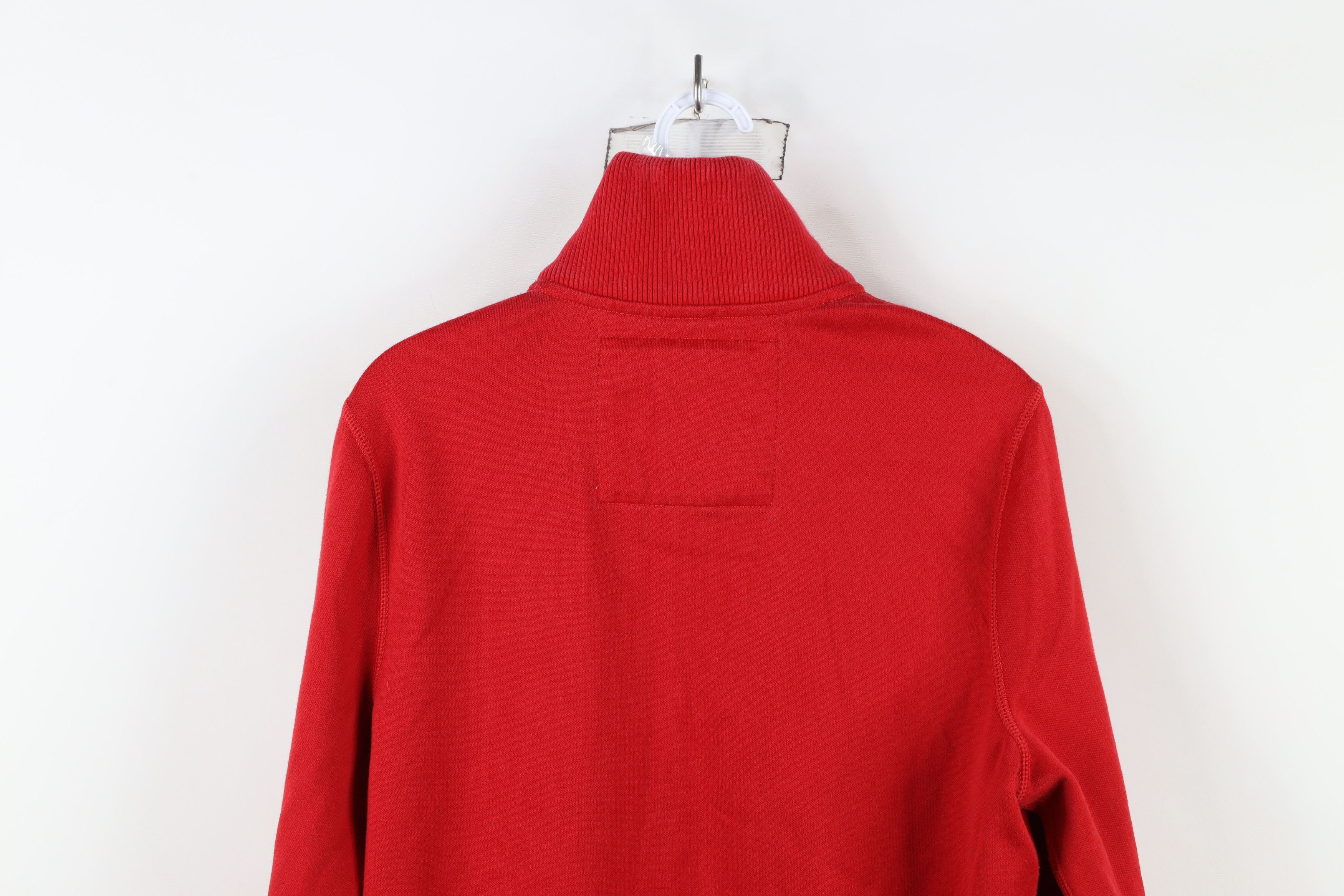 Abercrombie & Fitch × Vintage Vintage Y2K 90s Abercrombie & Fitch Half Zip Sweater Red Size US S / EU 44-46 / 1 - 10 Thumbnail