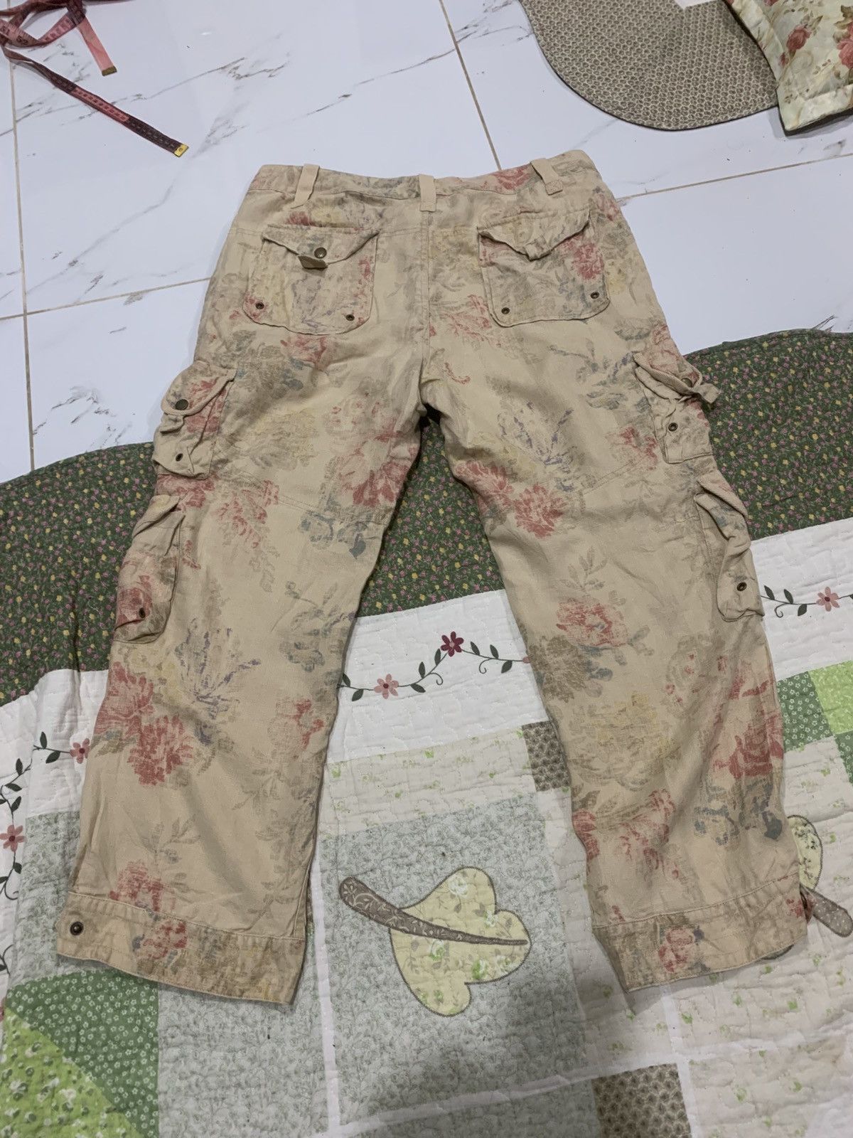 Ralph Lauren Ralph Lauren All Over Print Cargo Pants Size 34" / US 12 / IT 48 - 2 Thumbnail