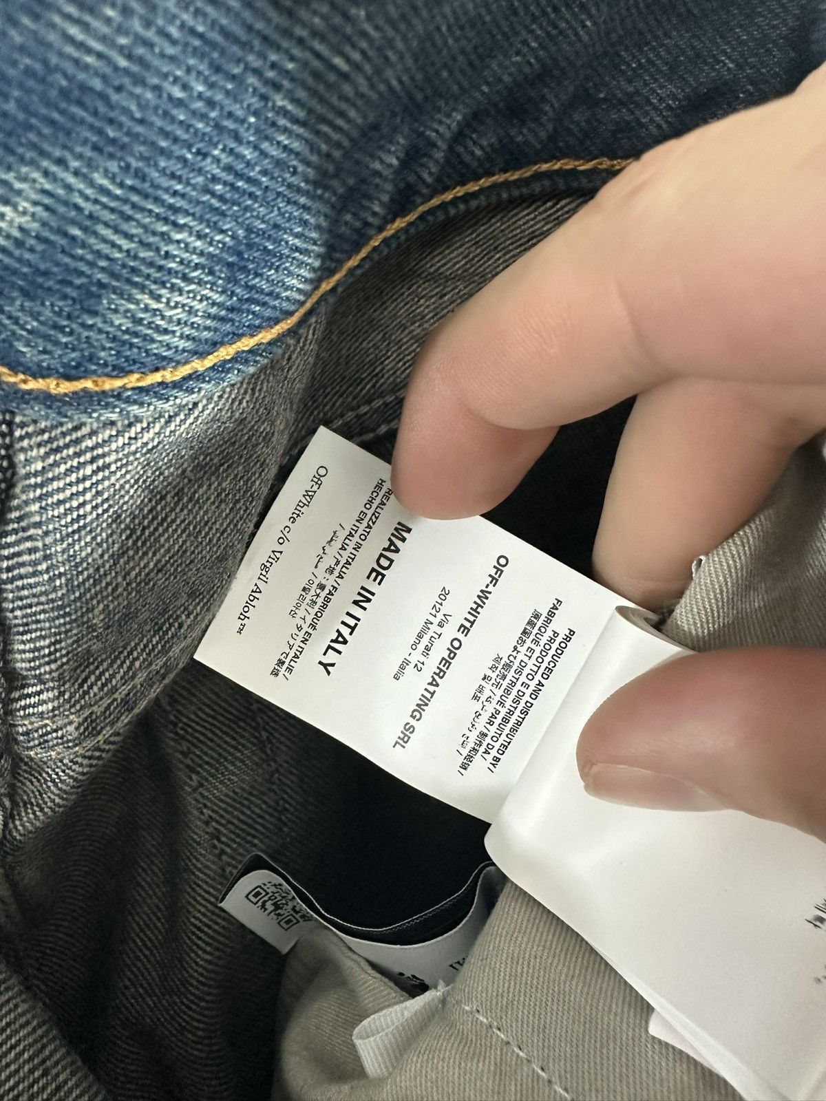 Off-White Off White Patches Denim Size US 32 / EU 48 - 16 Thumbnail
