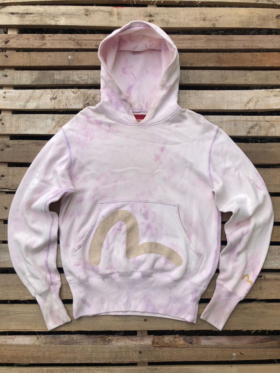 Evisu Stevie Kau Evisu Yamane Seagull Logo Tie-Dye Hoodie Size US M / EU 48-50 / 2 - 1 Thumbnail