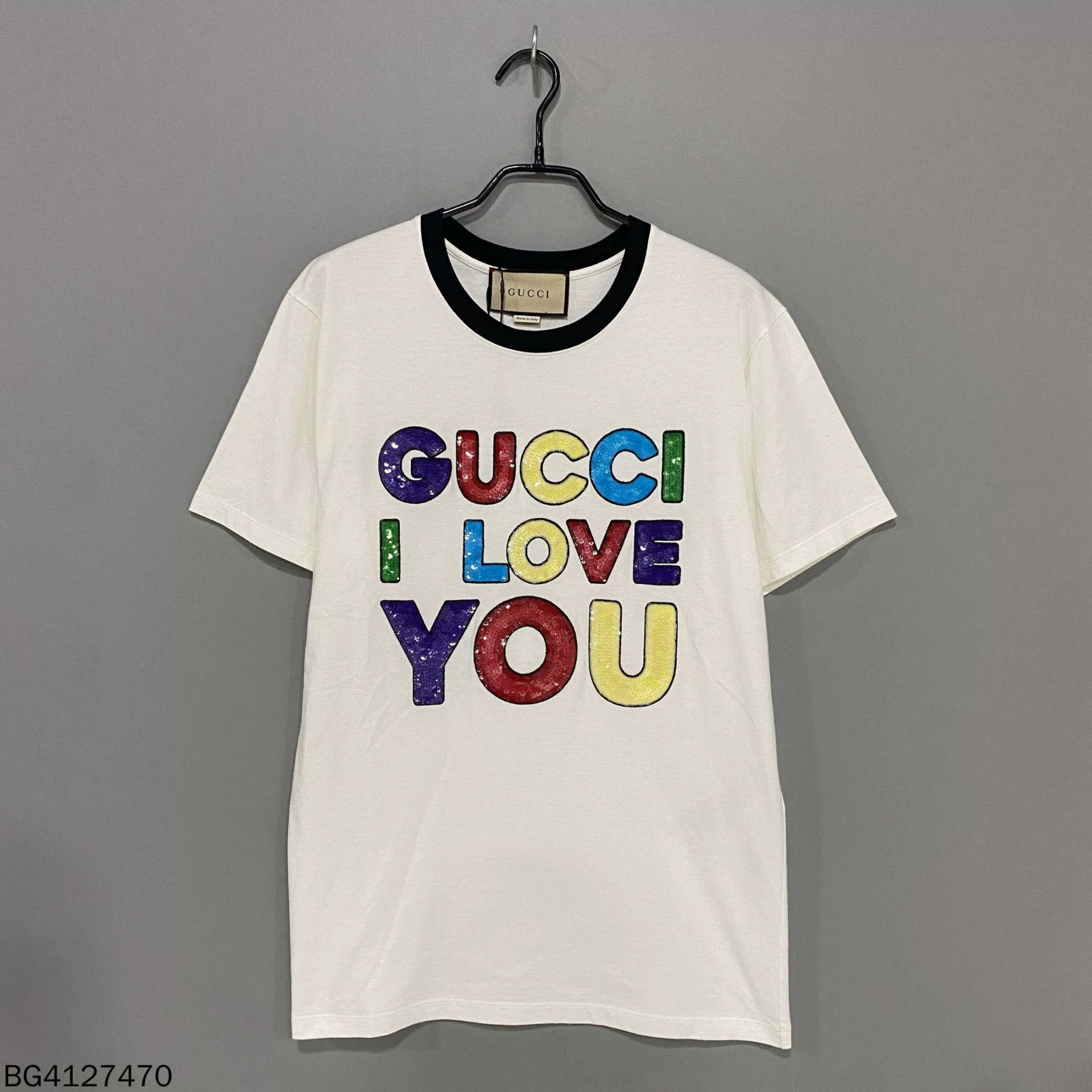 Gucci Gucci Letter Logo Sequin Short-Sleeve Size XXS / US 00 / IT 34 - 1 Thumbnail