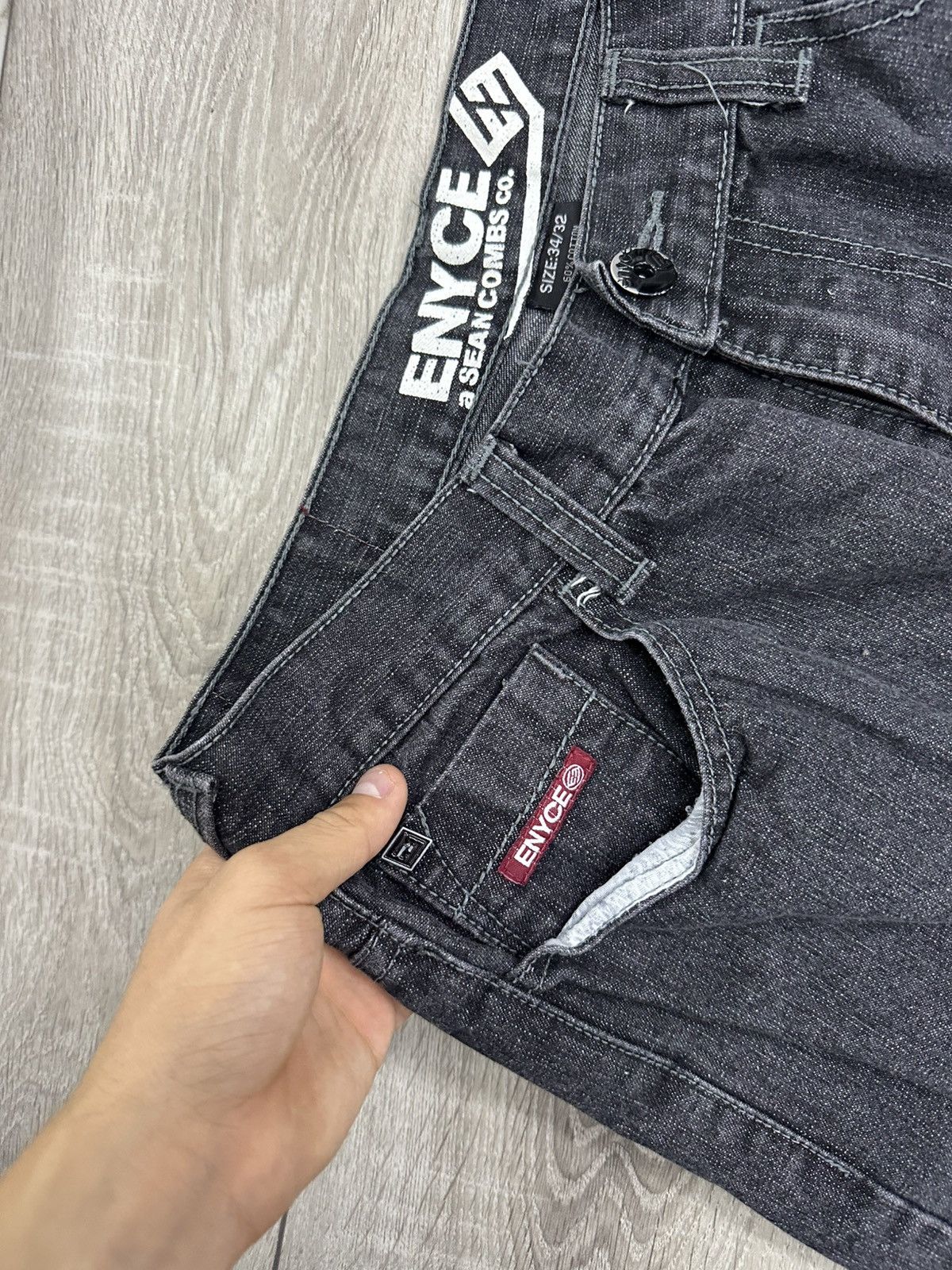 Enyce Enyce Skate Y2K Wide Baggy Jeans Size US 32 / EU 48 - 7 Thumbnail