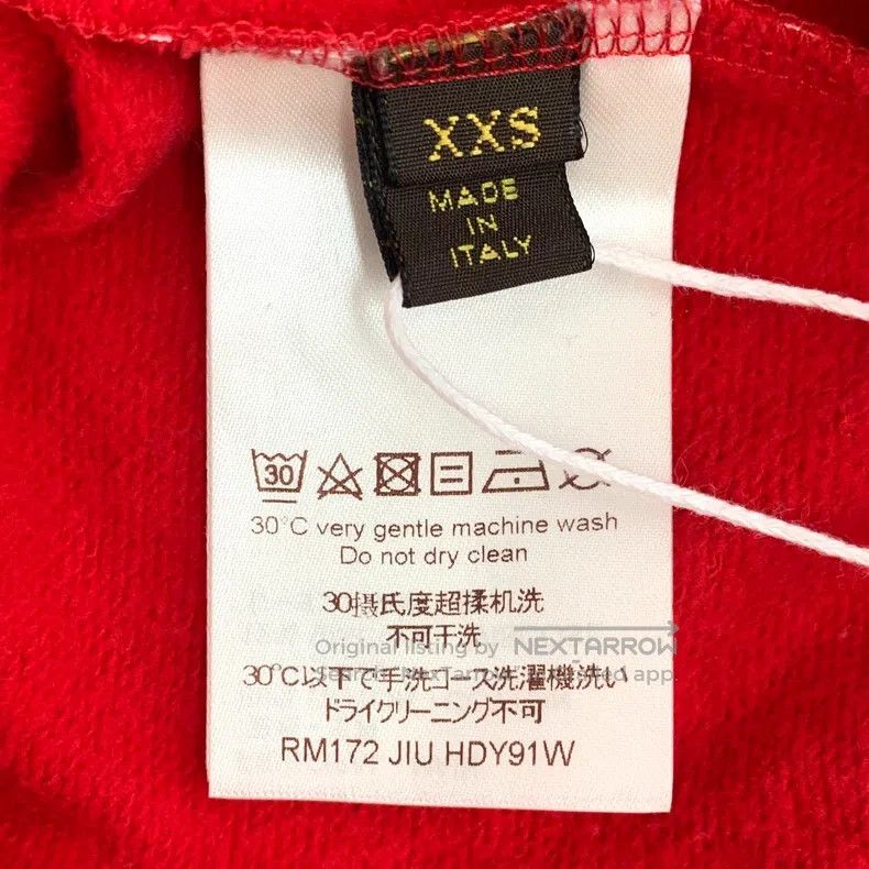 Louis Vuitton Louis Vuitton Cotton Hooded Drawstring Long Sleeve Sweater Size US XXS / EU 40 - 7 Thumbnail