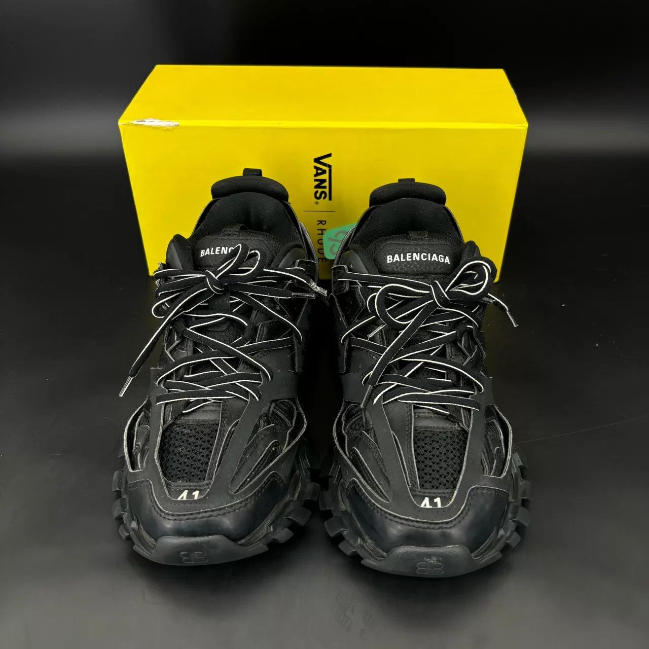 Balenciaga Balenciaga Track Black 41 Size US 8 / EU 41 - 4 Thumbnail