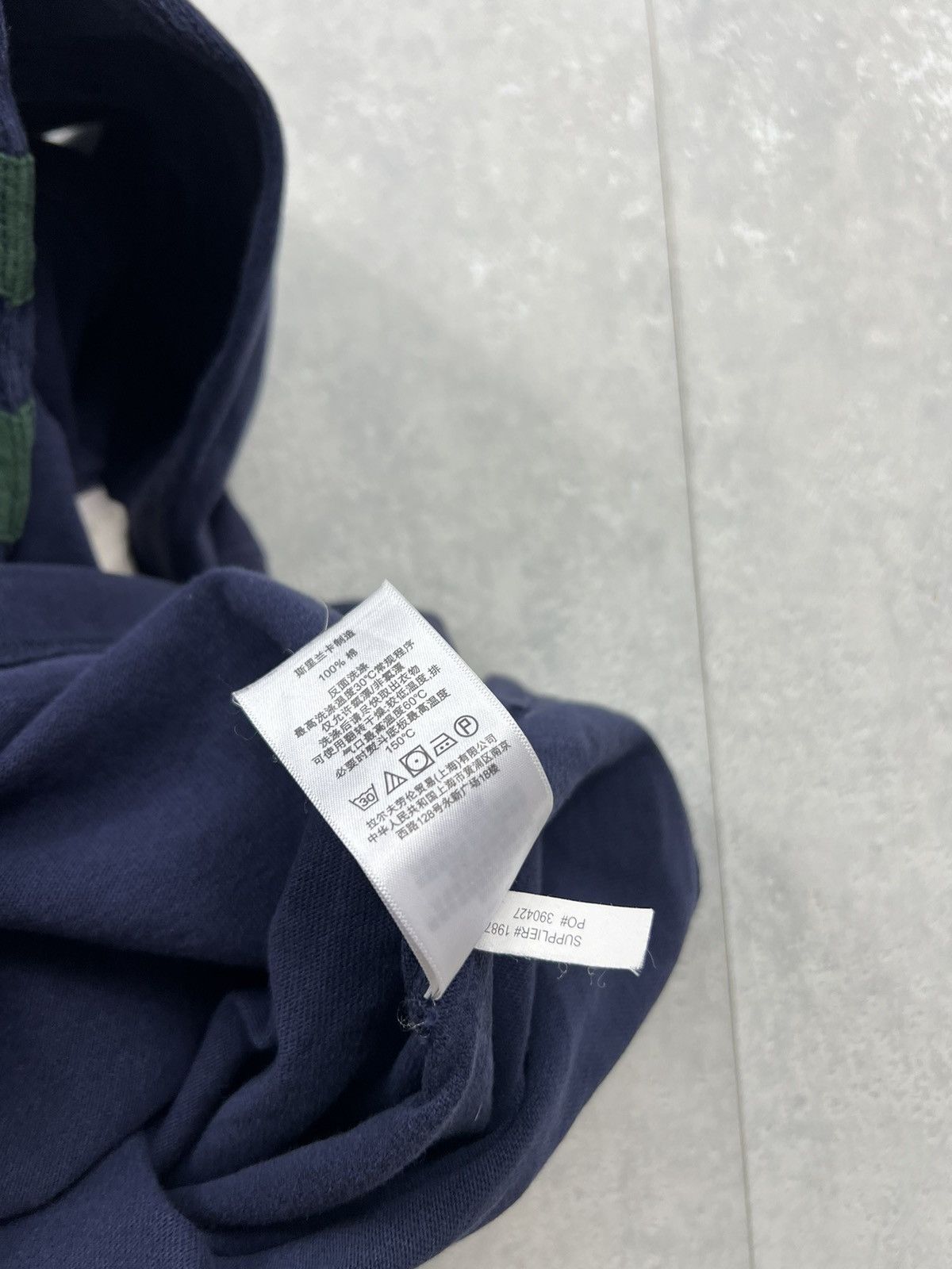 Polo Ralph Lauren 00's RALPH LAUREN BIG BACK LOGO FADED LONGSLEEVE POLO Size US S / EU 44-46 / 1 - 11 Thumbnail