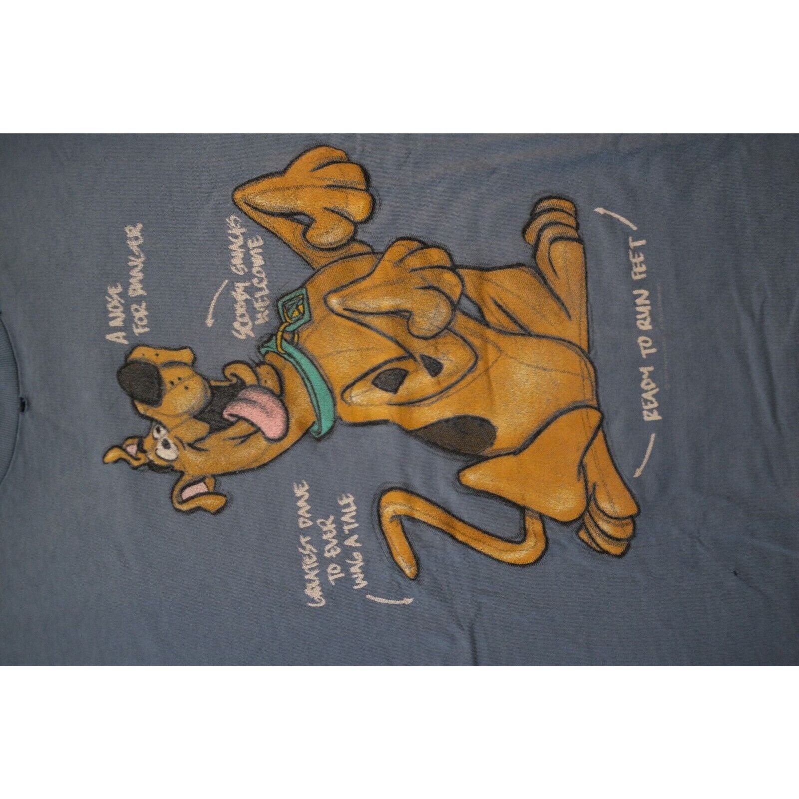 Other Vintage 90s Scooby-Doo Aussie T-Shirts M Double Stitch Size US M / EU 48-50 / 2 - 3 Thumbnail