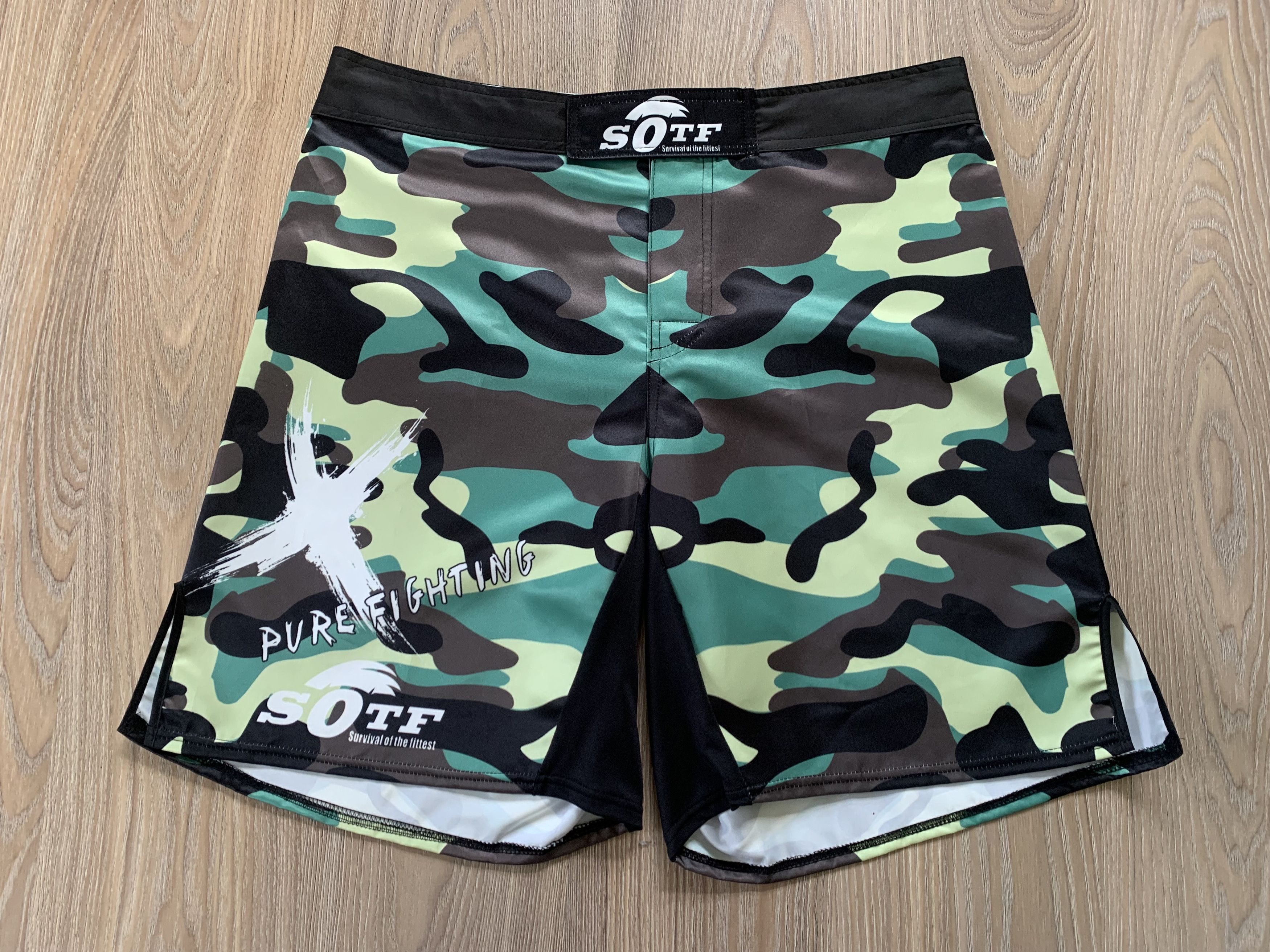 Sports Specialties Sotf Muay Thai MMA Martial Arts Training Camouflage Shorts Size US 38 / EU 54 - 2 Thumbnail