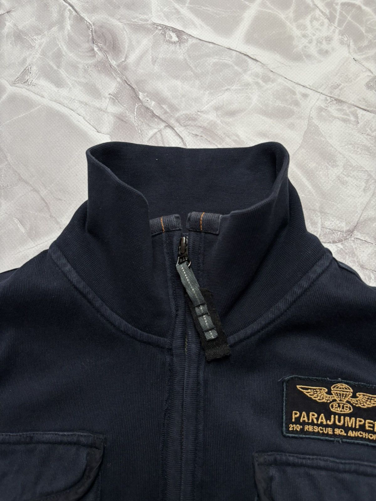 Parajumpers Parajumpers Anchorage Sweat Jacket Full Zip Cotton Dark Navy Size US M / EU 48-50 / 2 - 12 Thumbnail