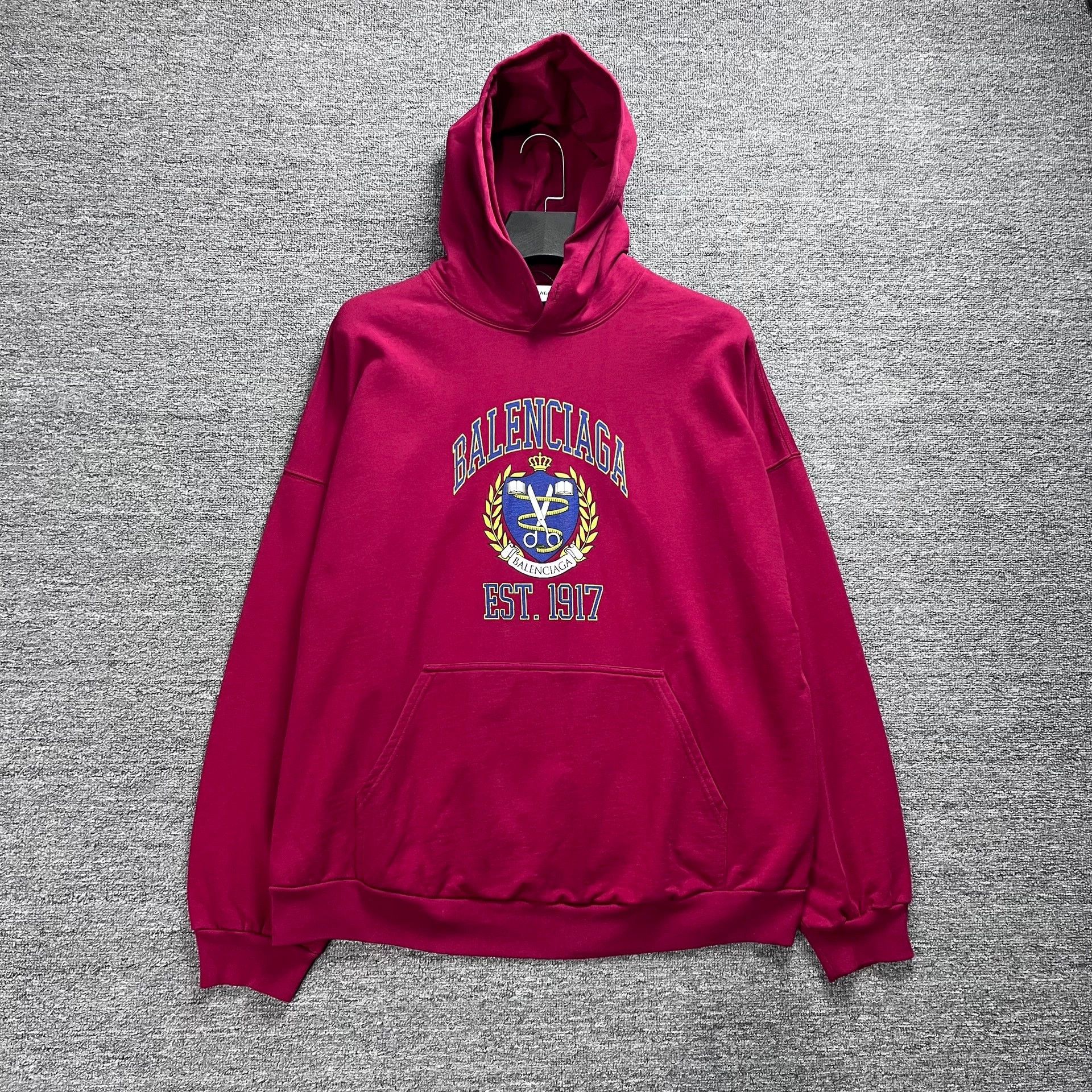 Balenciaga Balenciaga Crown Scissors Wheat Ear Hoodie Size US L / EU 52-54 / 3 - 1 Thumbnail