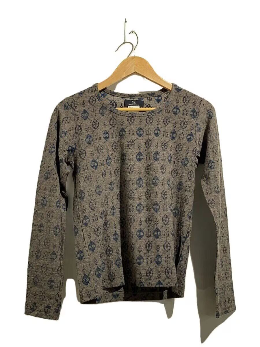 Y's × Yohji Yamamoto Pattern Wool Long Sleeve Tee - Yohji Size US L / EU 52-54 / 3 - 1 Thumbnail