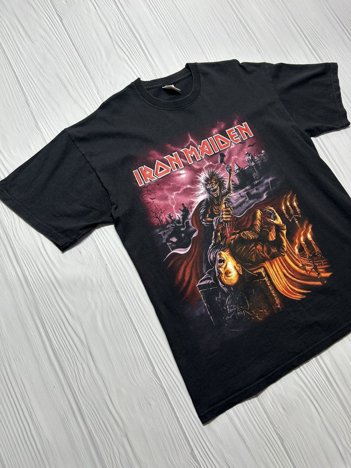 Band Tees Vintage 2010 Iron Maiden Band Thrash T-Shirt Size L Size US L / EU 52-54 / 3 - 3 Thumbnail