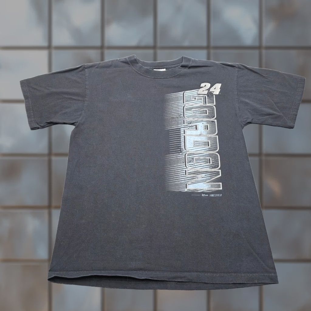 Chase Authentics Jeff Gordon Nascar T-Shirt Mens Medium Black 24 Graphic Tee, Men’s