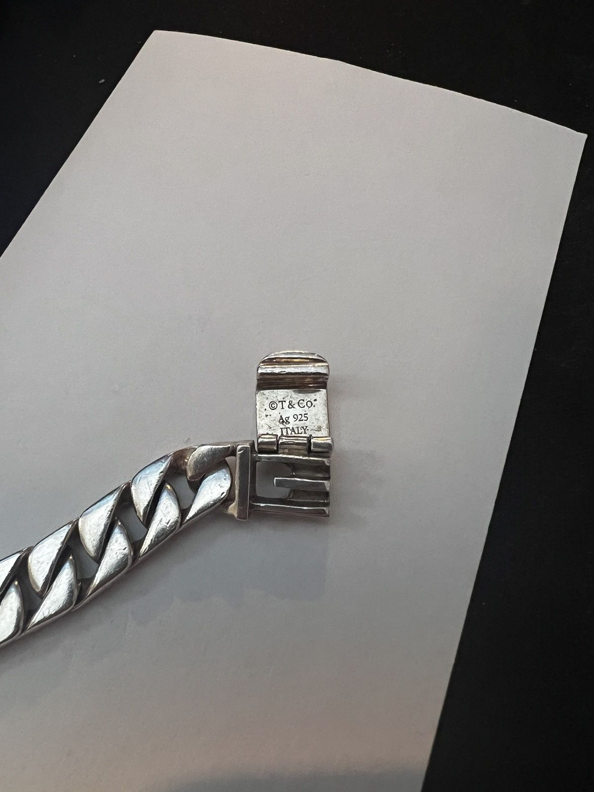 Tiffany & Co. Tiffany Curb Link Bracelet Size ONE SIZE - 7 Thumbnail