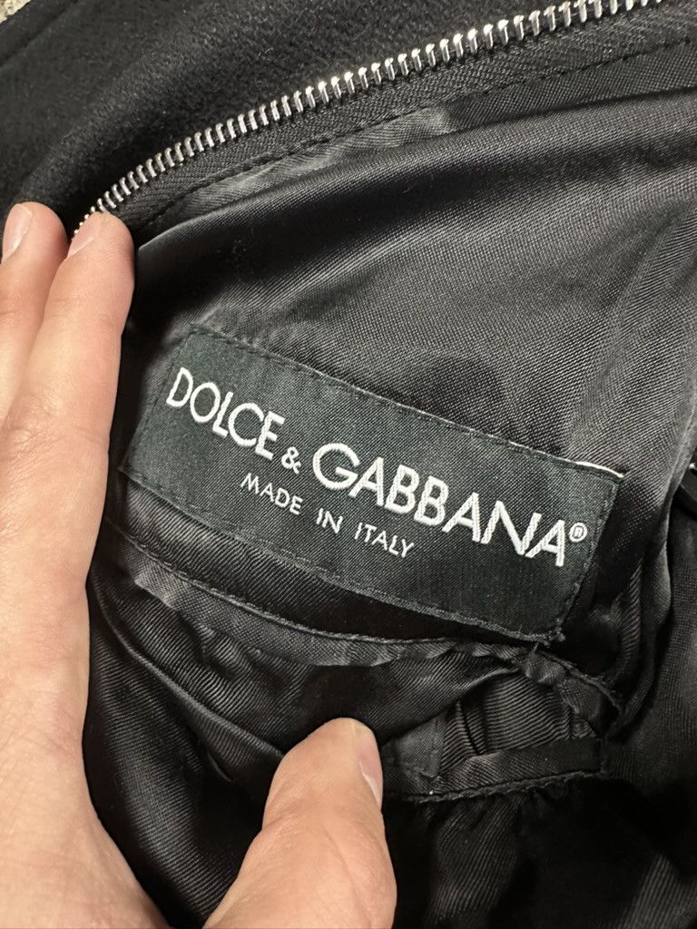 Dolce & Gabbana Dolce & Gabbana Martini Wool Coat Size US L / EU 52-54 / 3 - 8 Thumbnail