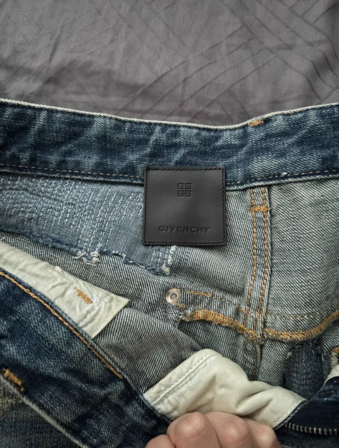 Givenchy Givenchy MMW Boro Jeans Size US 32 / EU 48 - 6 Thumbnail