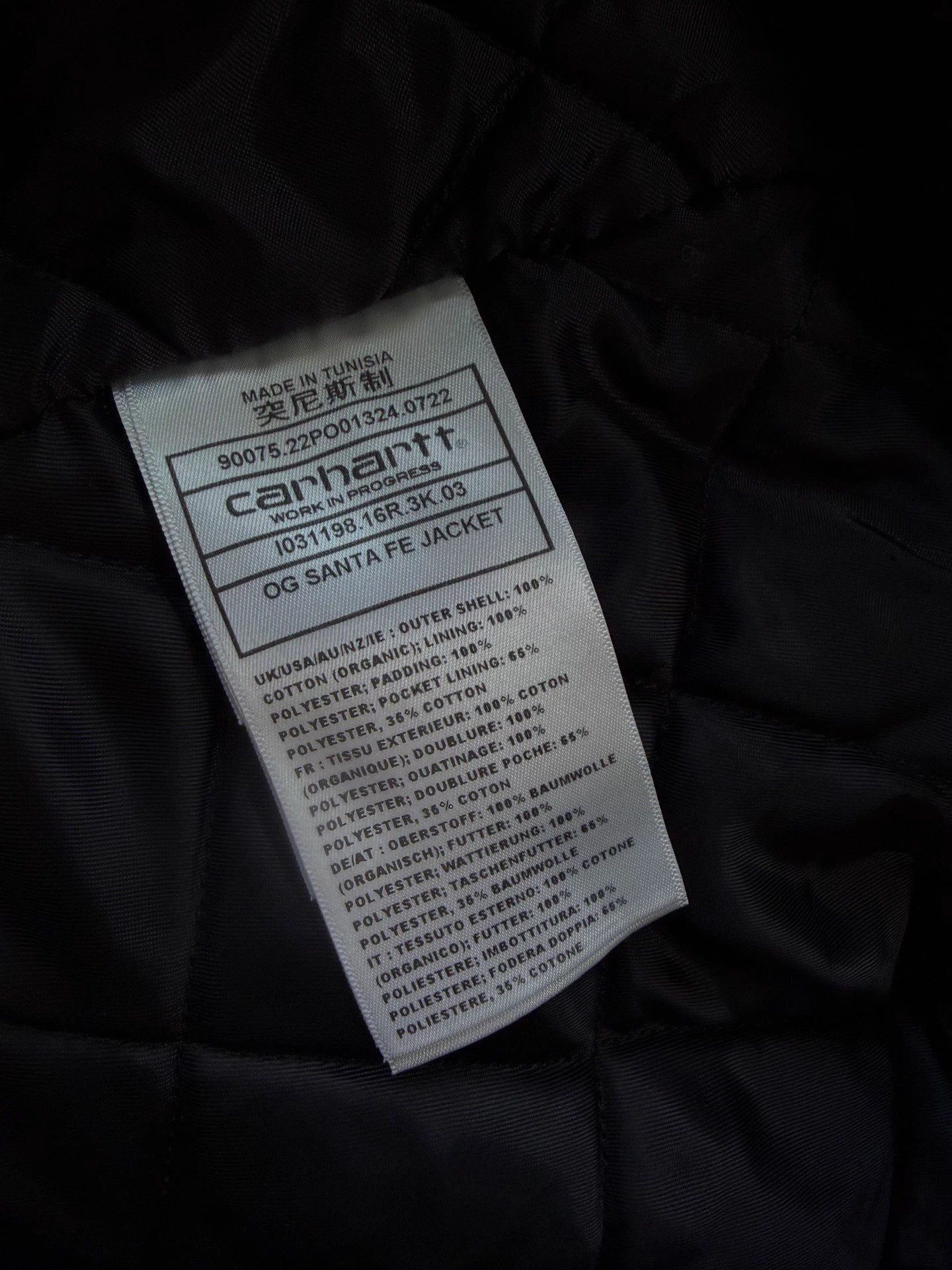 Carhartt Carhartt WIP Santa Fe Relaxed Zip Cotton Jacket Size US XL / EU 56 / 4 - 4 Thumbnail