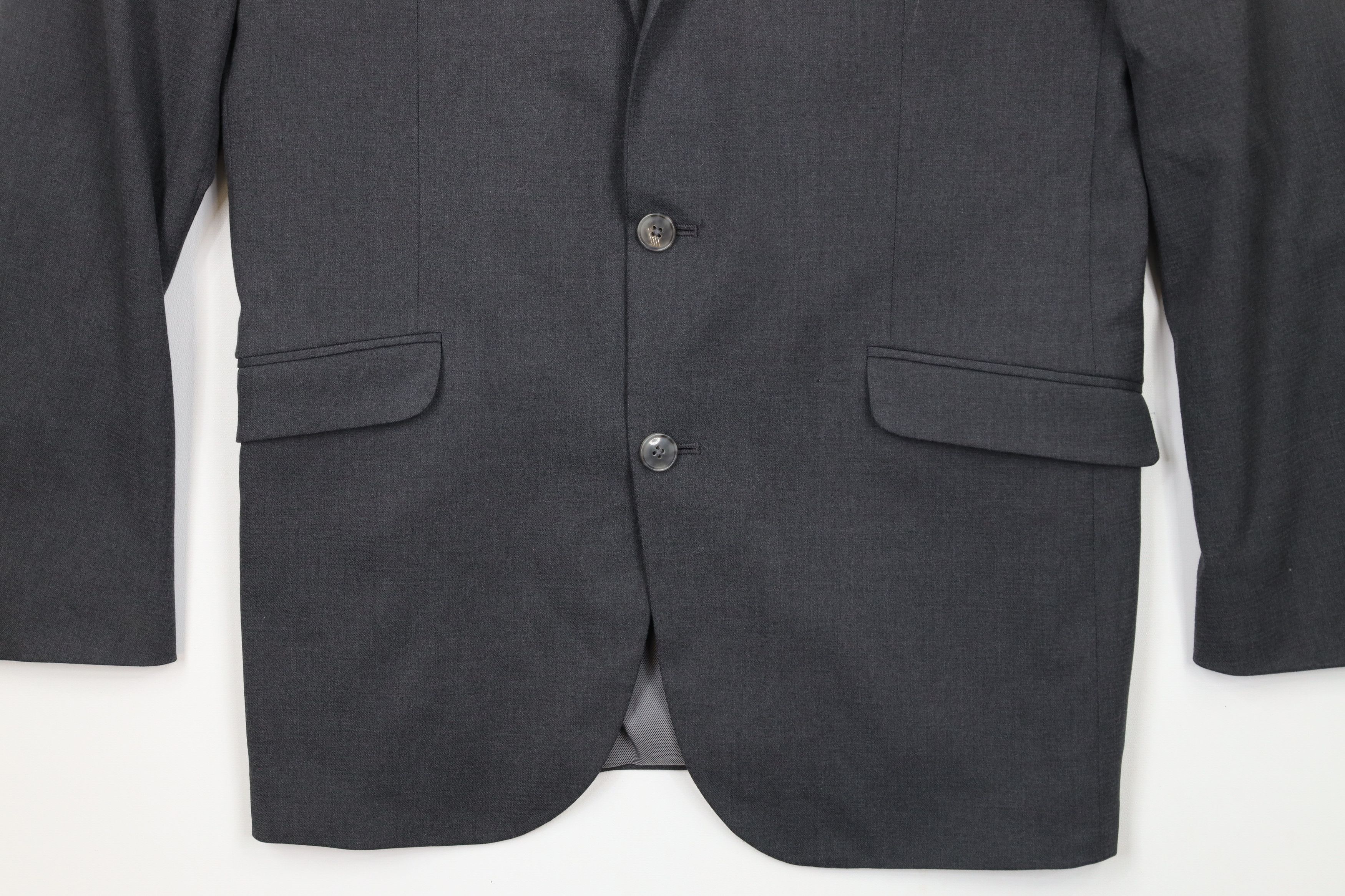 Kenneth Cole Kenneth Cole Reaction 2 Piece Suit Jacket Pants Gray Size 42L - 5 Thumbnail