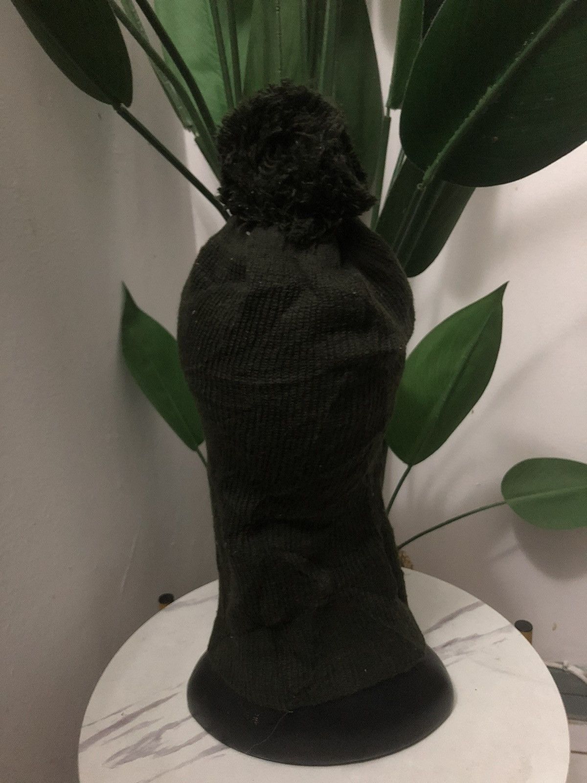 Vintage BALACLAVA BEANIE HAT GREEN ARMY Size ONE SIZE - 4 Thumbnail