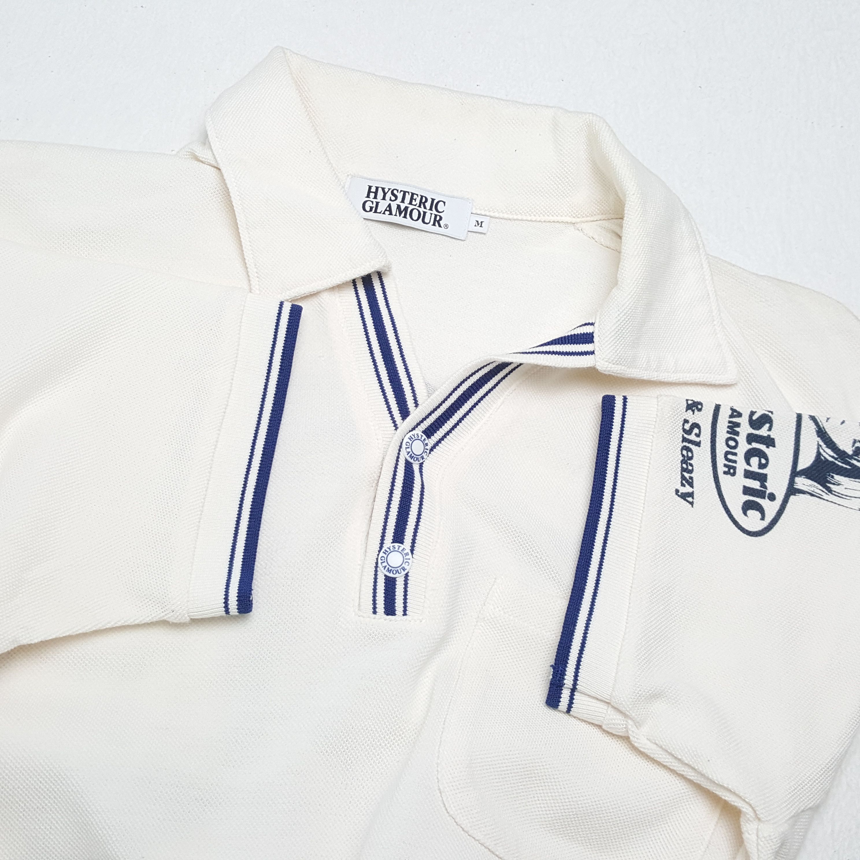 Hysteric Glamour × Japanese Brand × Vintage Vintage HYSTERIC GLAMOUR Japanese Fashion Brand Polos Size S / US 4 / IT 40 - 8 Thumbnail