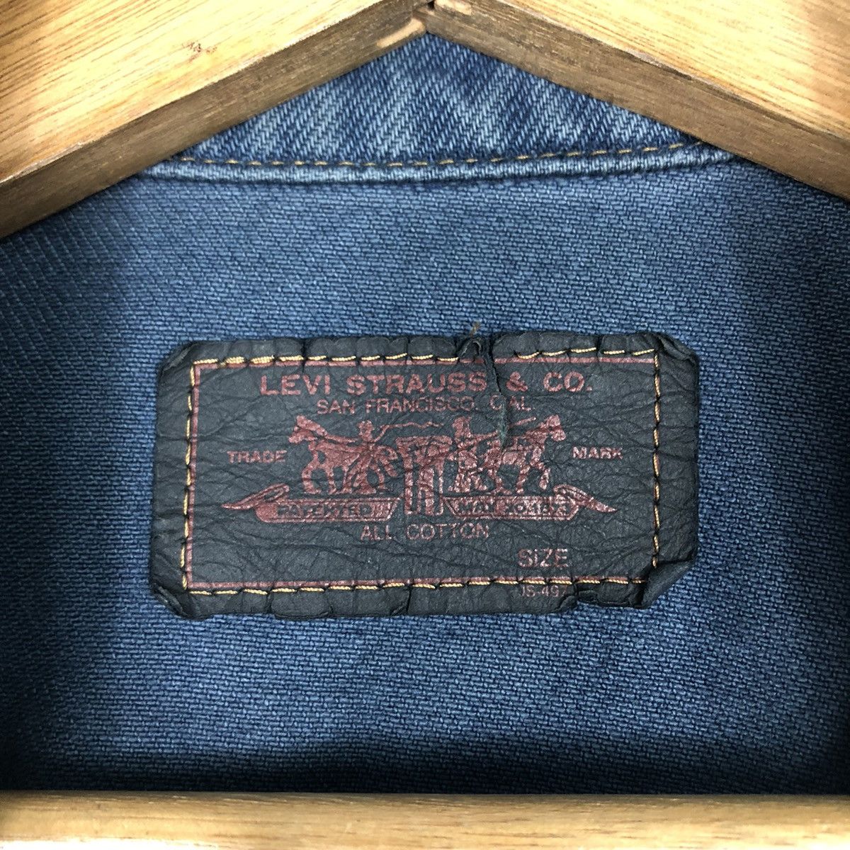 Levi's 📌Vintage Trucker Denim Jacket Cropped Levi's Size US S / EU 44-46 / 1 - 19 Thumbnail
