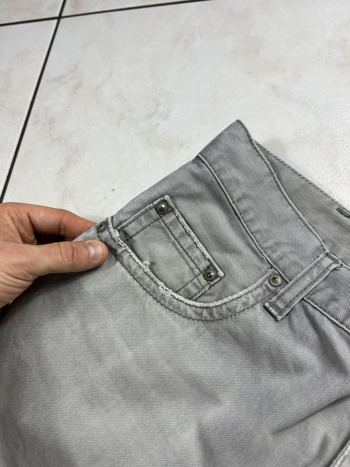 Carhartt Vintage Carhartt slim pant regular washed leather trousers Size US 30 / EU 46 - 13 Thumbnail