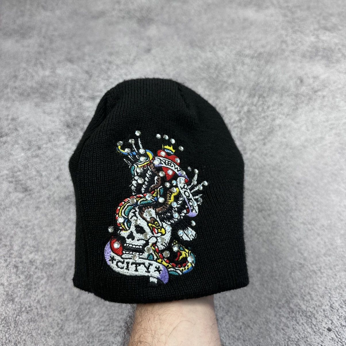 Ed Hardy Ed Hardy Cap Vintage Y2K by Christian Audigier Winter Hats Size ONE SIZE - 2 Thumbnail