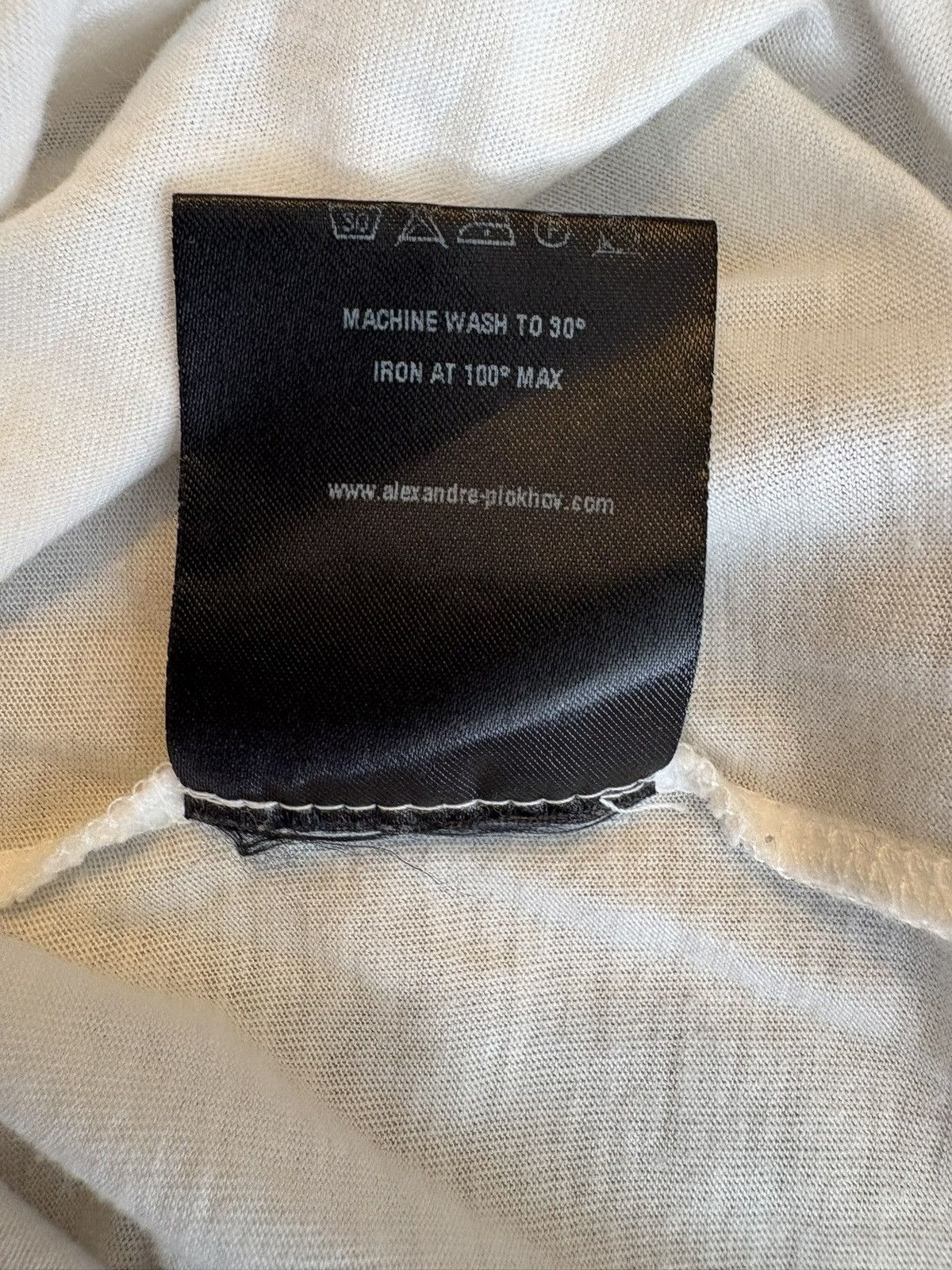 Alexandre Plokhov BNWT White T Size US S / EU 44-46 / 1 - 4 Thumbnail