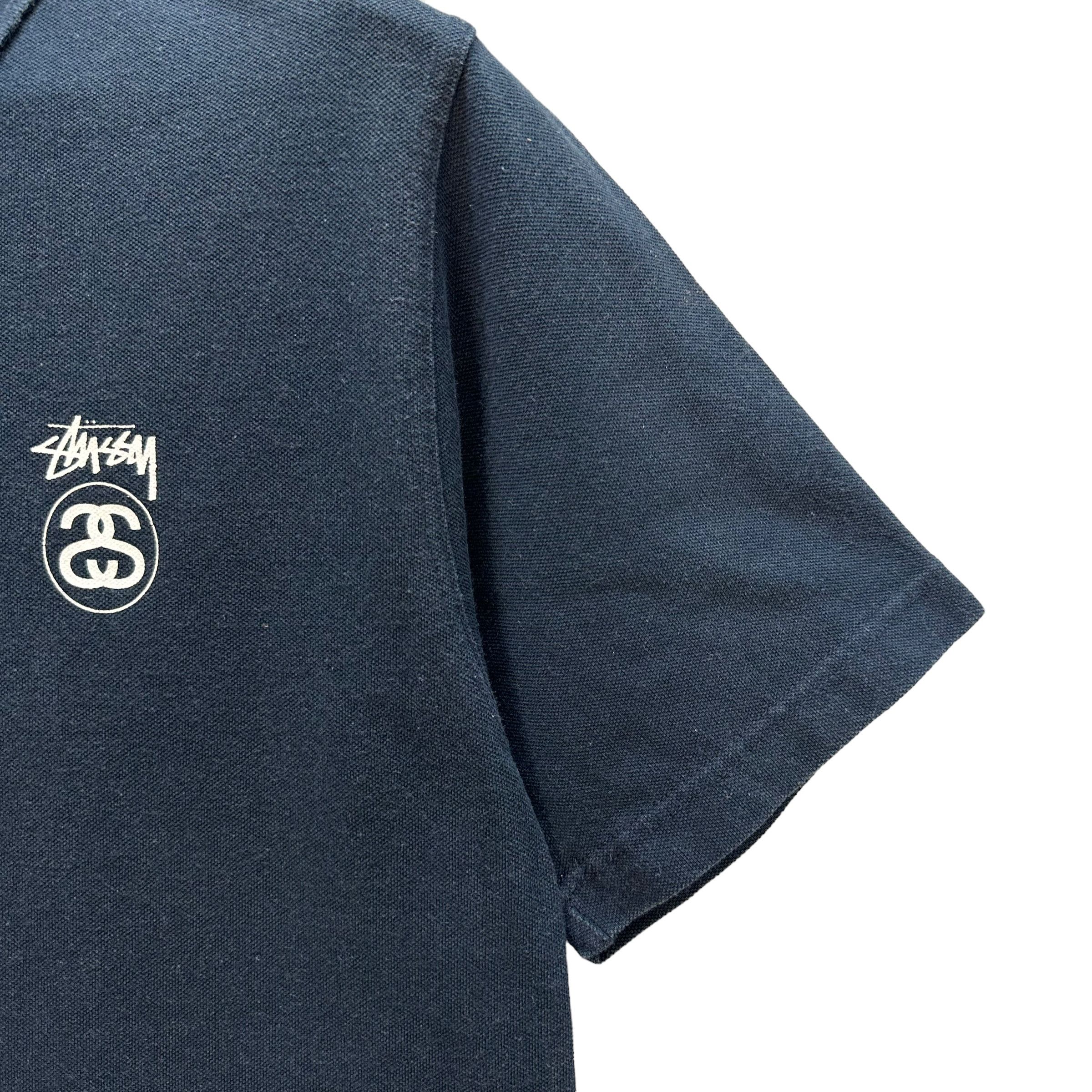 Stussy STUSSY Big Logo Polo Shirt #A6-0142 Size US S / EU 44-46 / 1 - 9 Thumbnail