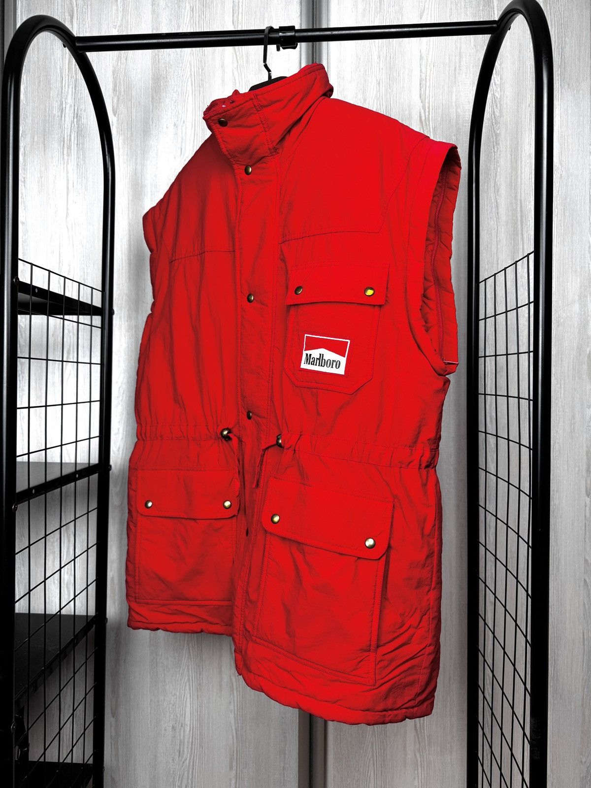 Marlboro Vintage MARLBORO Jacket Full Zip Size XXL logo 2 in 1 Vest Size US XXL / EU 58 / 5 - 18 Thumbnail