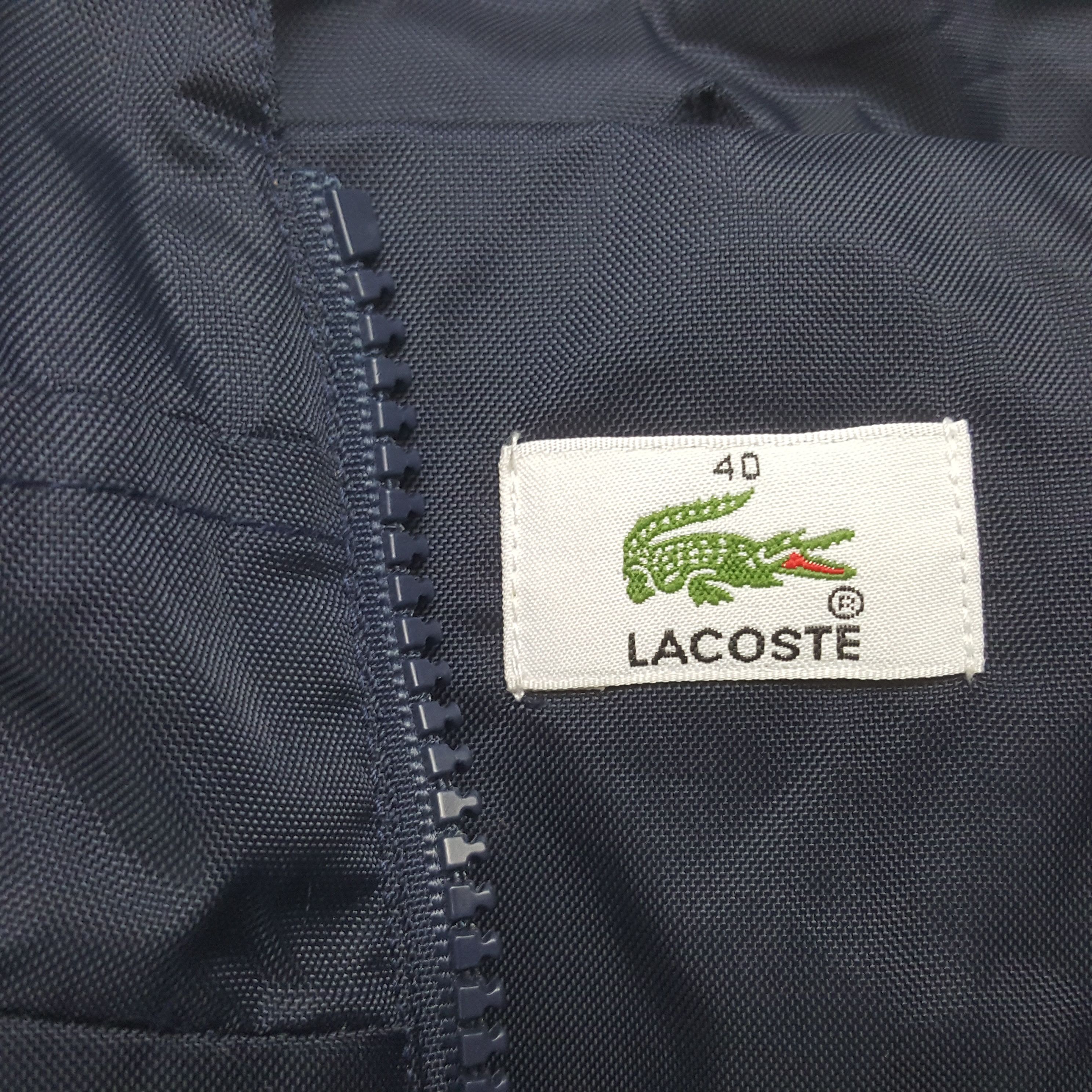 Lacoste Vintage Lacoste Windbreaker Jacket RR4 Size M / US 6-8 / IT 42-44 - 4 Thumbnail