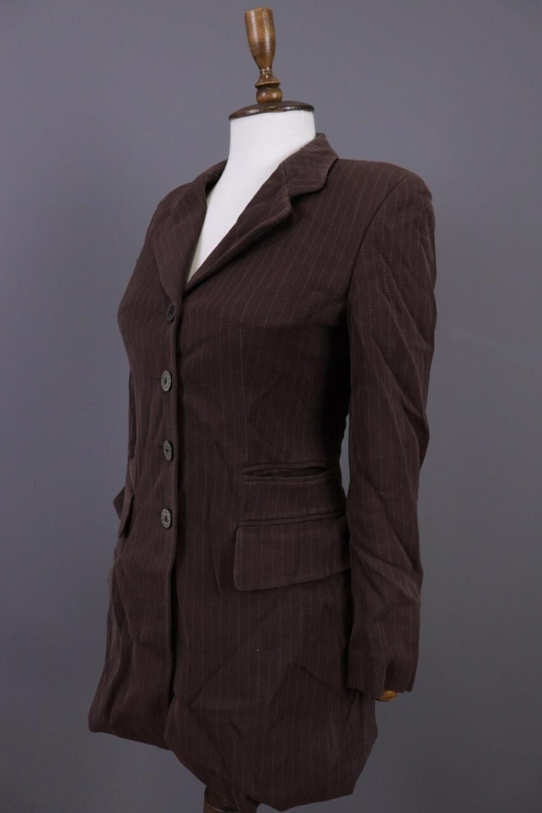 Escada Escada Elements Brown Single Blazer Coat Jacket Size 34 Size M / US 6-8 / IT 42-44 - 7 Thumbnail