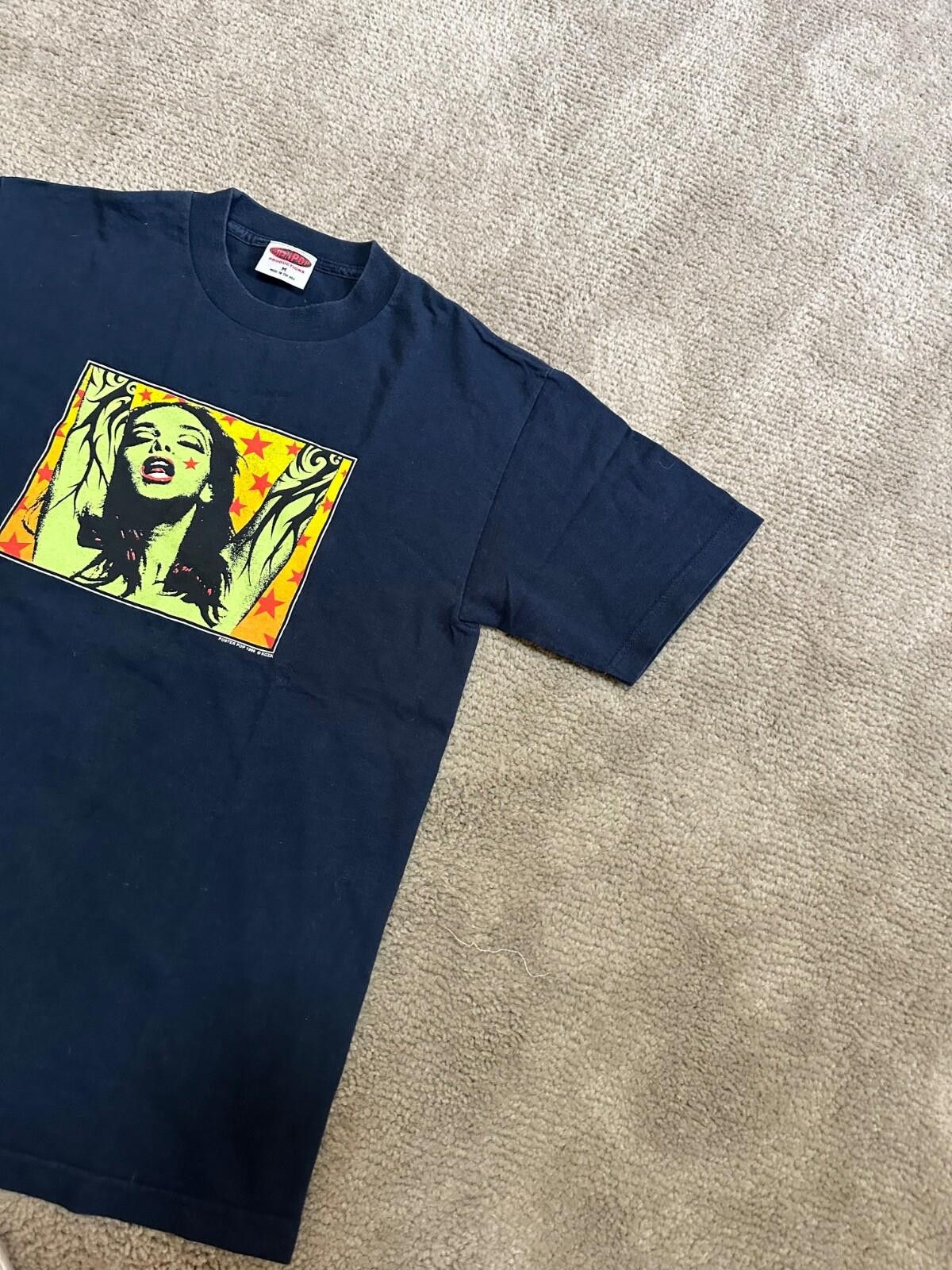 Band Tees 90's POSTER POP Kozik "The Green Lady" T Size M Size US M / EU 48-50 / 2 - 5 Thumbnail