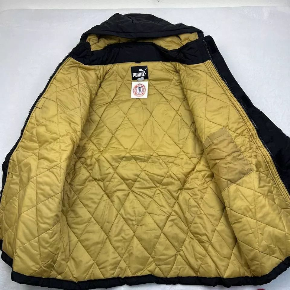 Puma × Vintage Tigers Puffer Jacket XL Puma Removable Hoodie Size US XL / EU 56 / 4 - 4 Thumbnail
