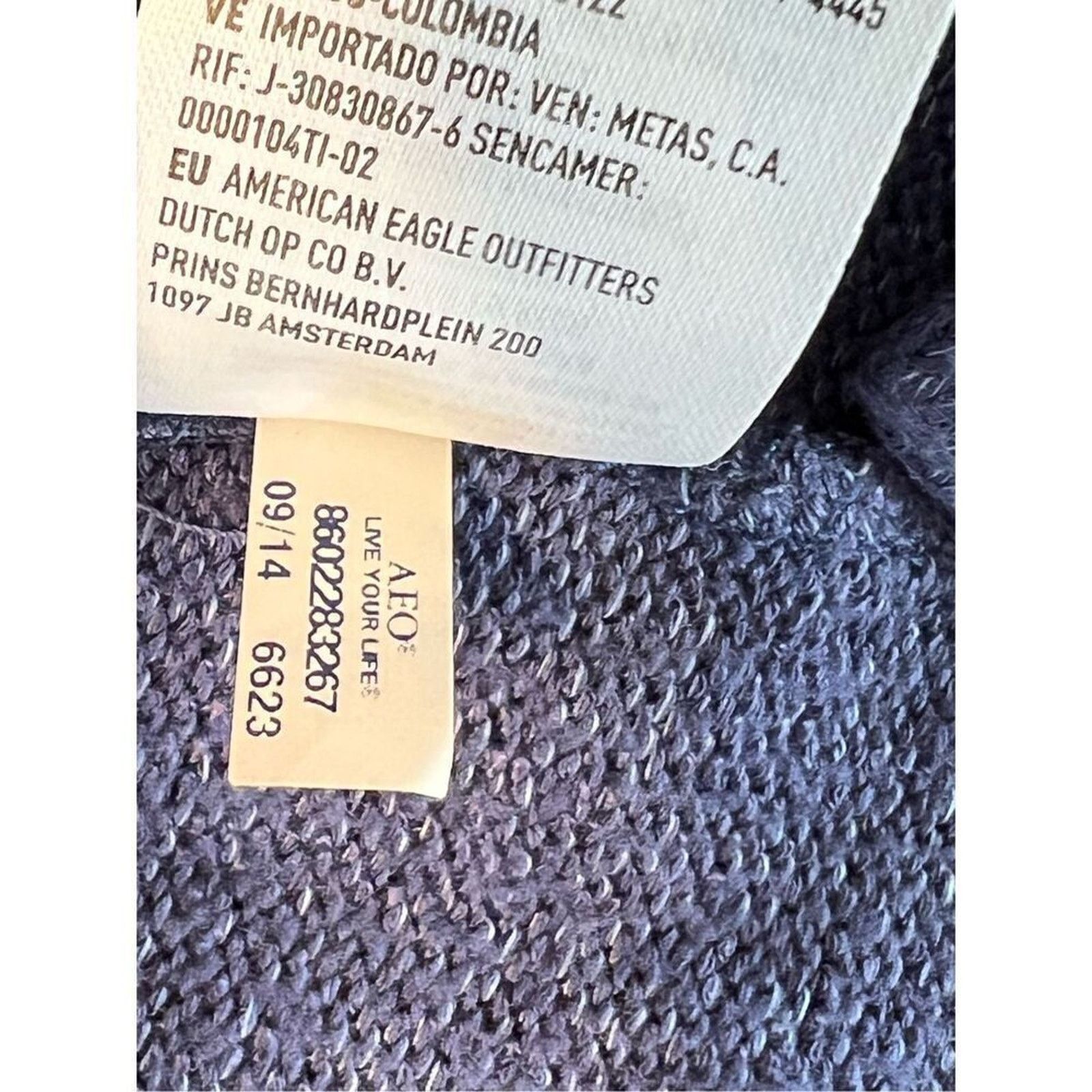 American Eagle Outfitters American Eagle Blue Open Shrug Cardigan Sweater MEDIUM Size M / US 6-8 / IT 42-44 - 11 Thumbnail