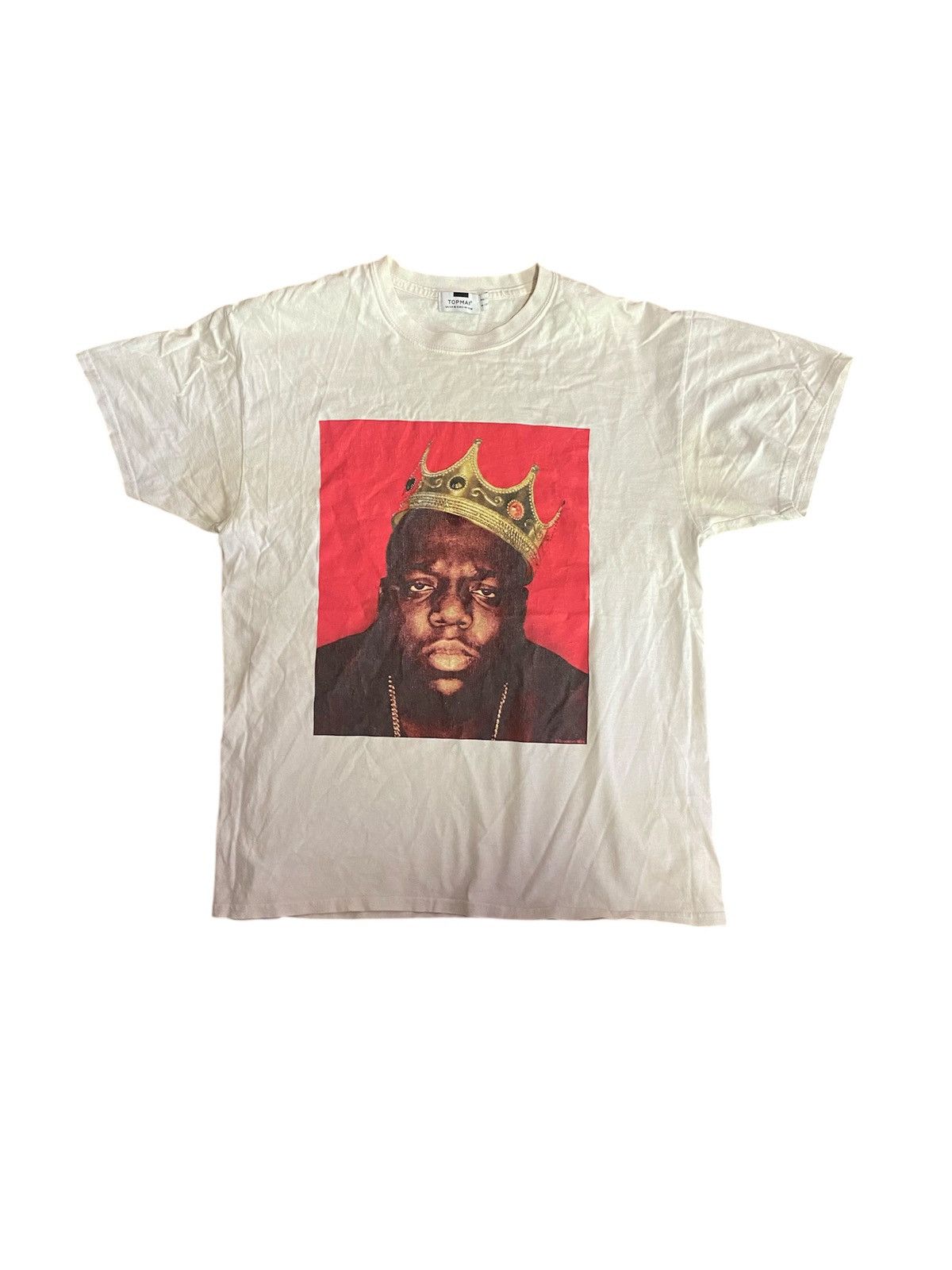 Rap Tees × Vintage Notorious B.I.G. / Biggie Smalls Graphic T-Shirt – White Size US M / EU 48-50 / 2 - 1 Thumbnail
