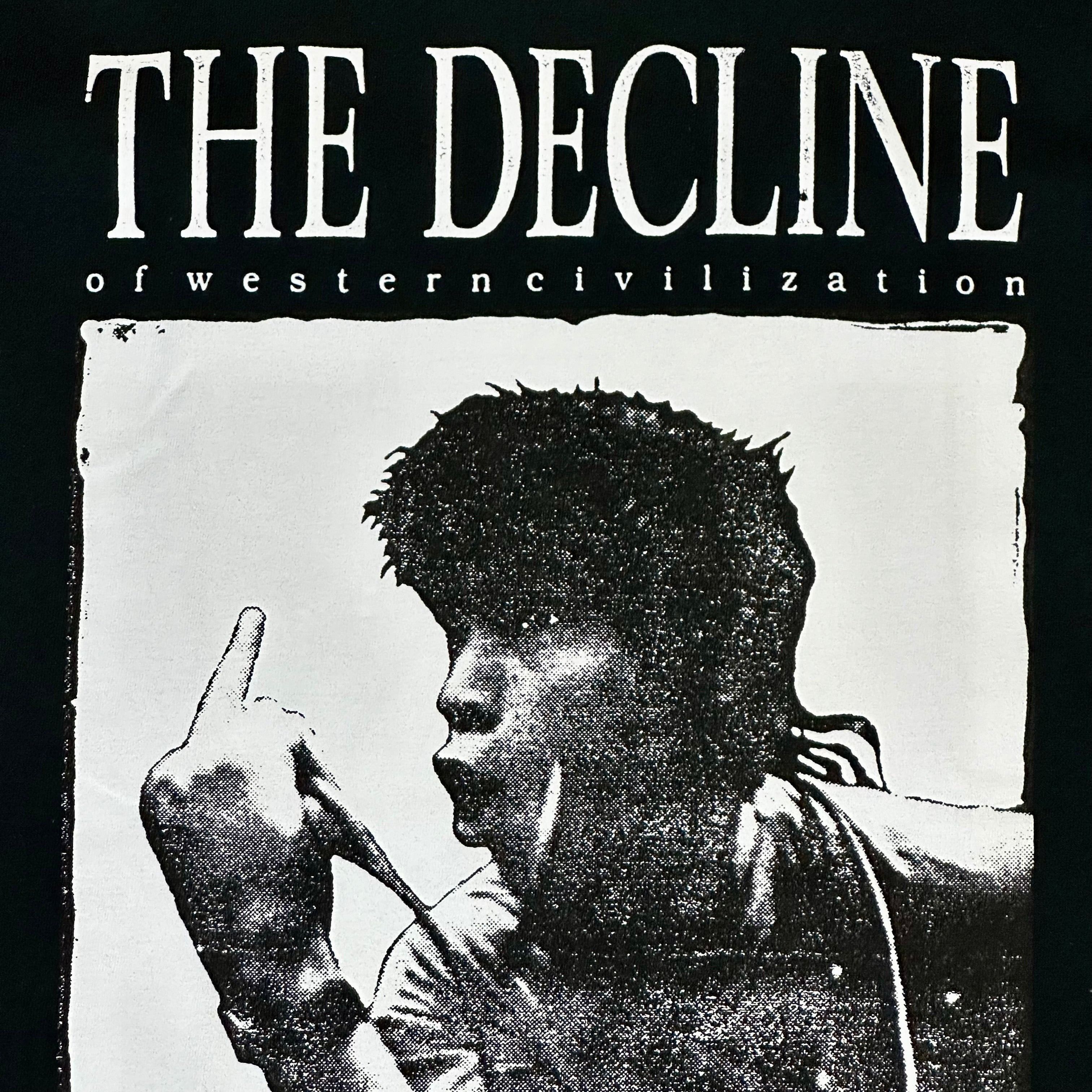 2017 supreme decline of western civilization tee punk carti Short Sleeve T Shirts